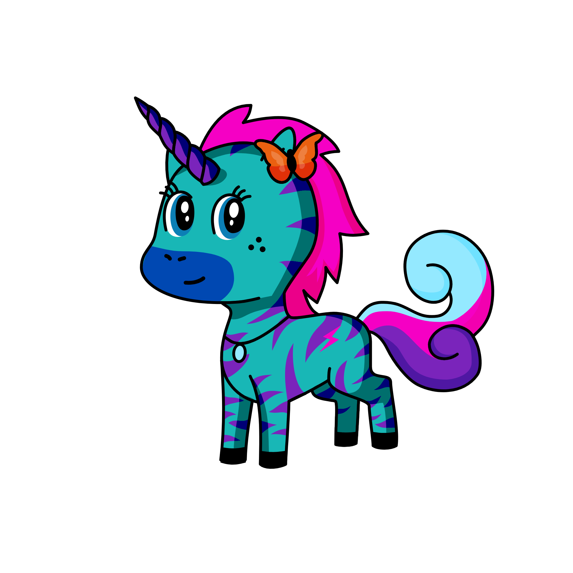 Moondance, the unicorn