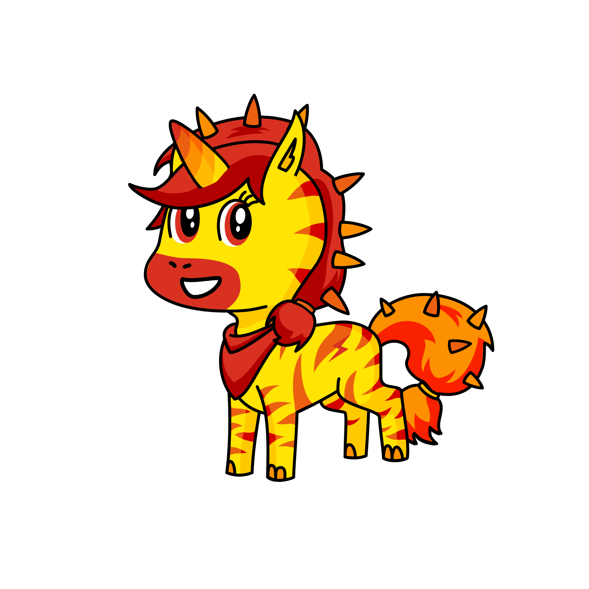 كيكا, the unicorn