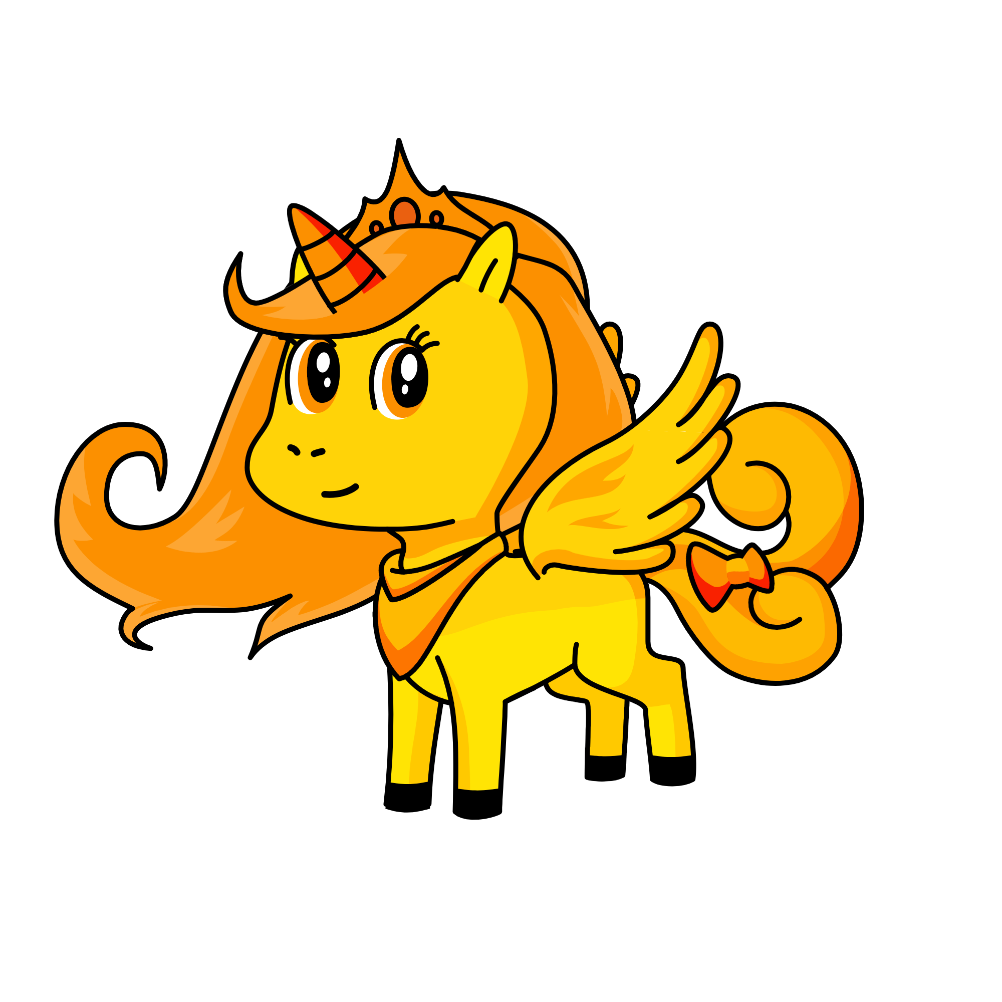 sun, the unicorn