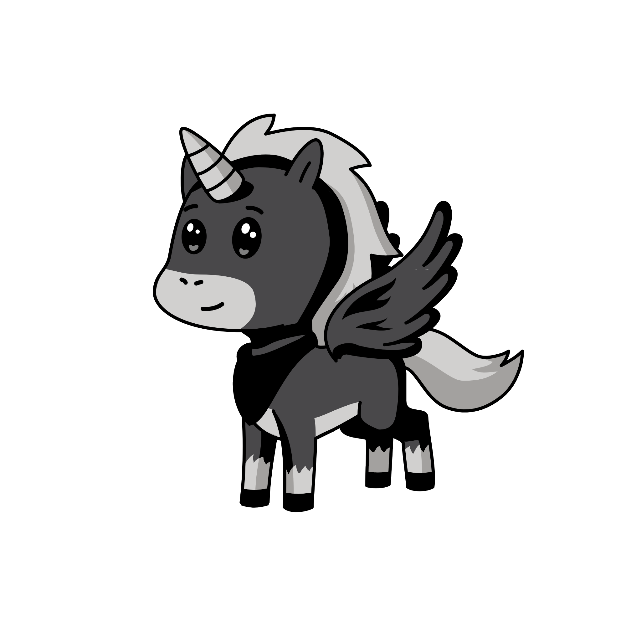 moon , the unicorn