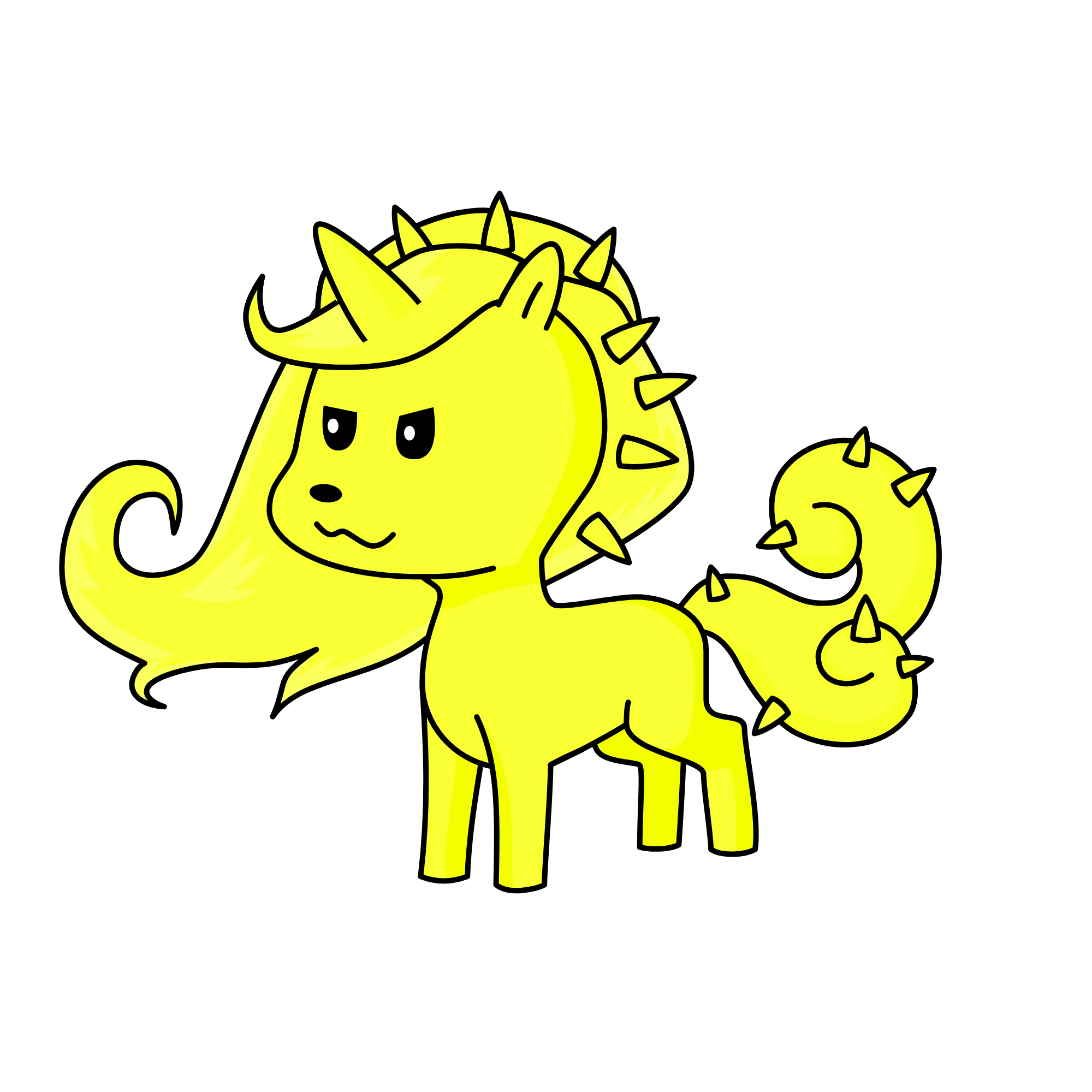 YELLOW, the unicorn