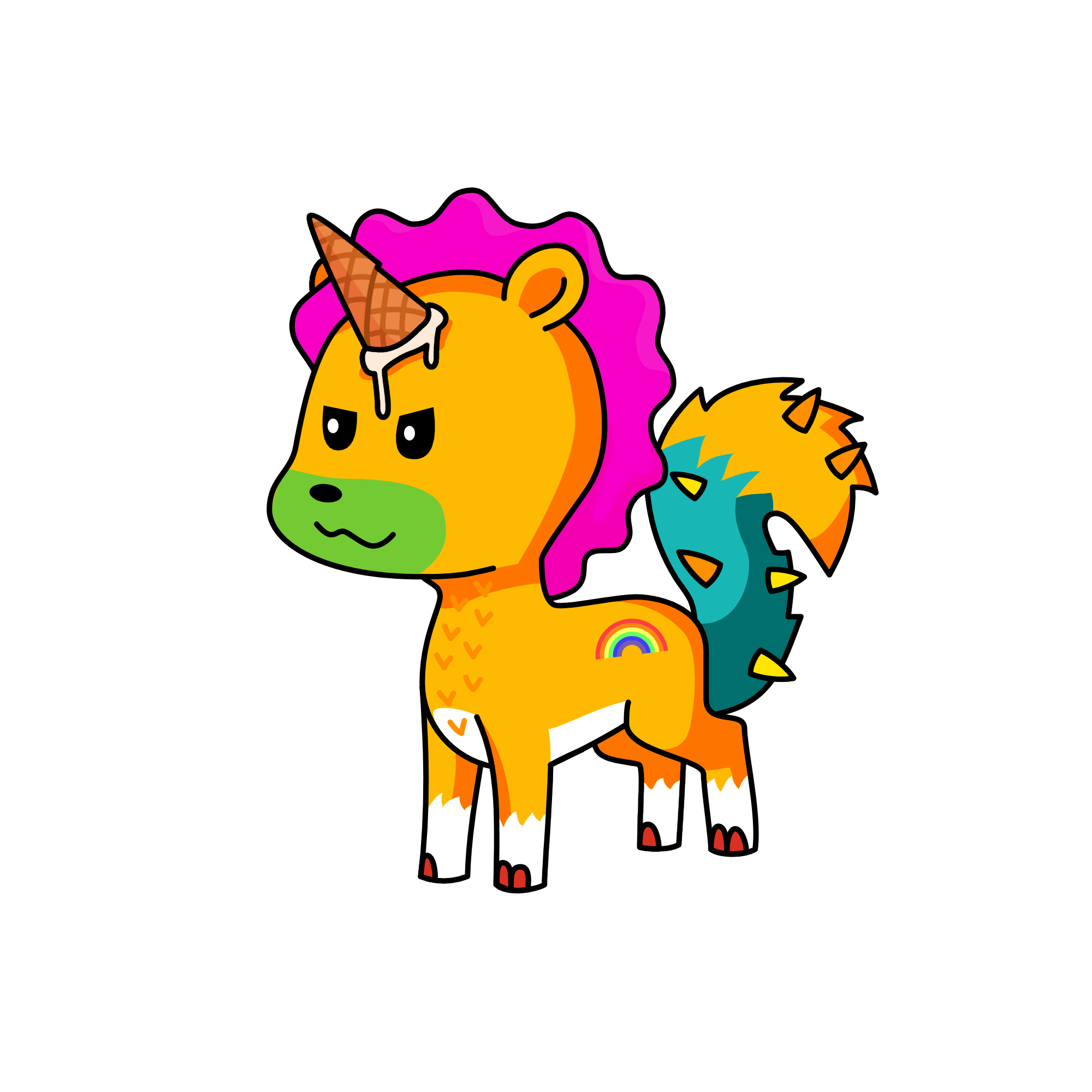 MR FunFun, the unicorn