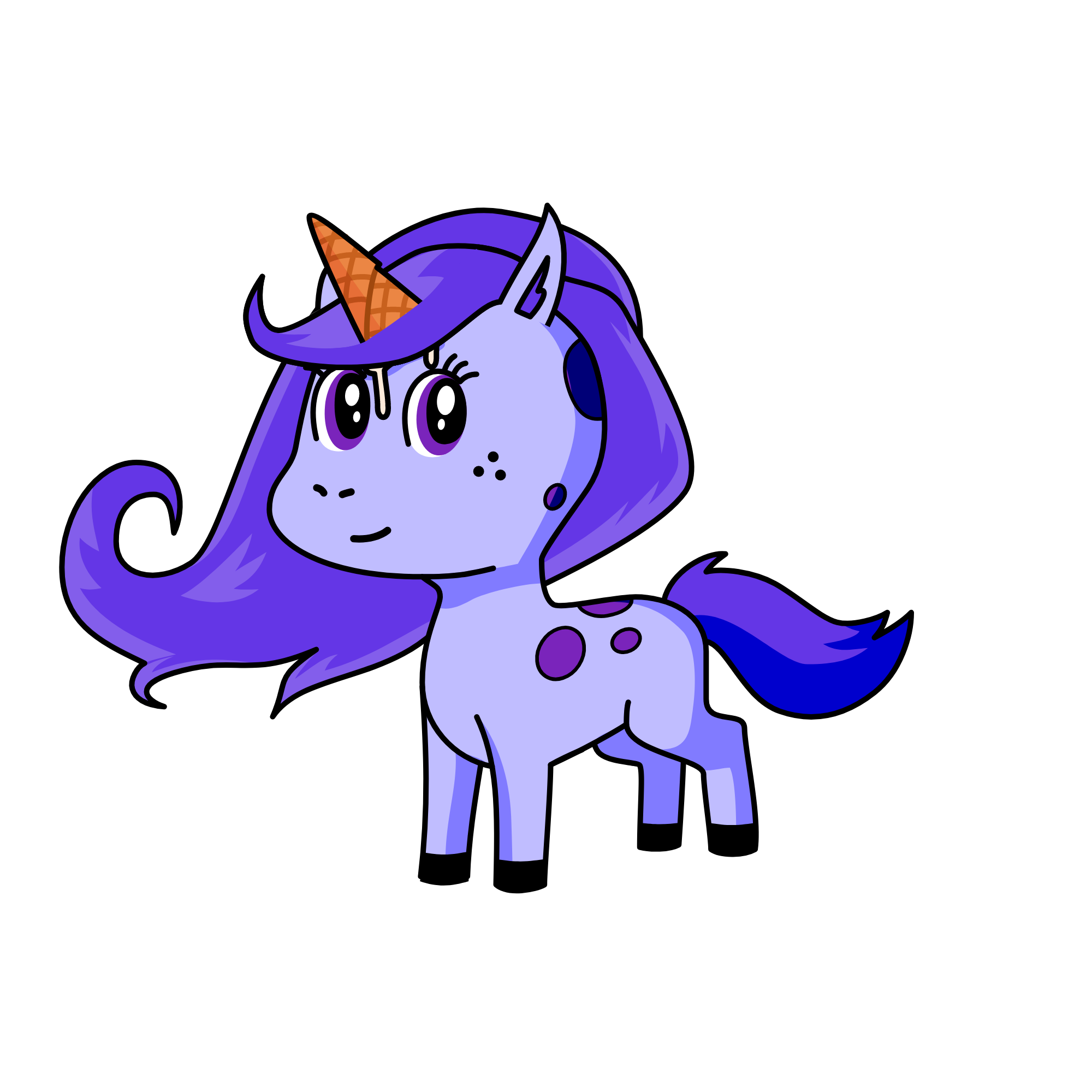 Fusha, the unicorn