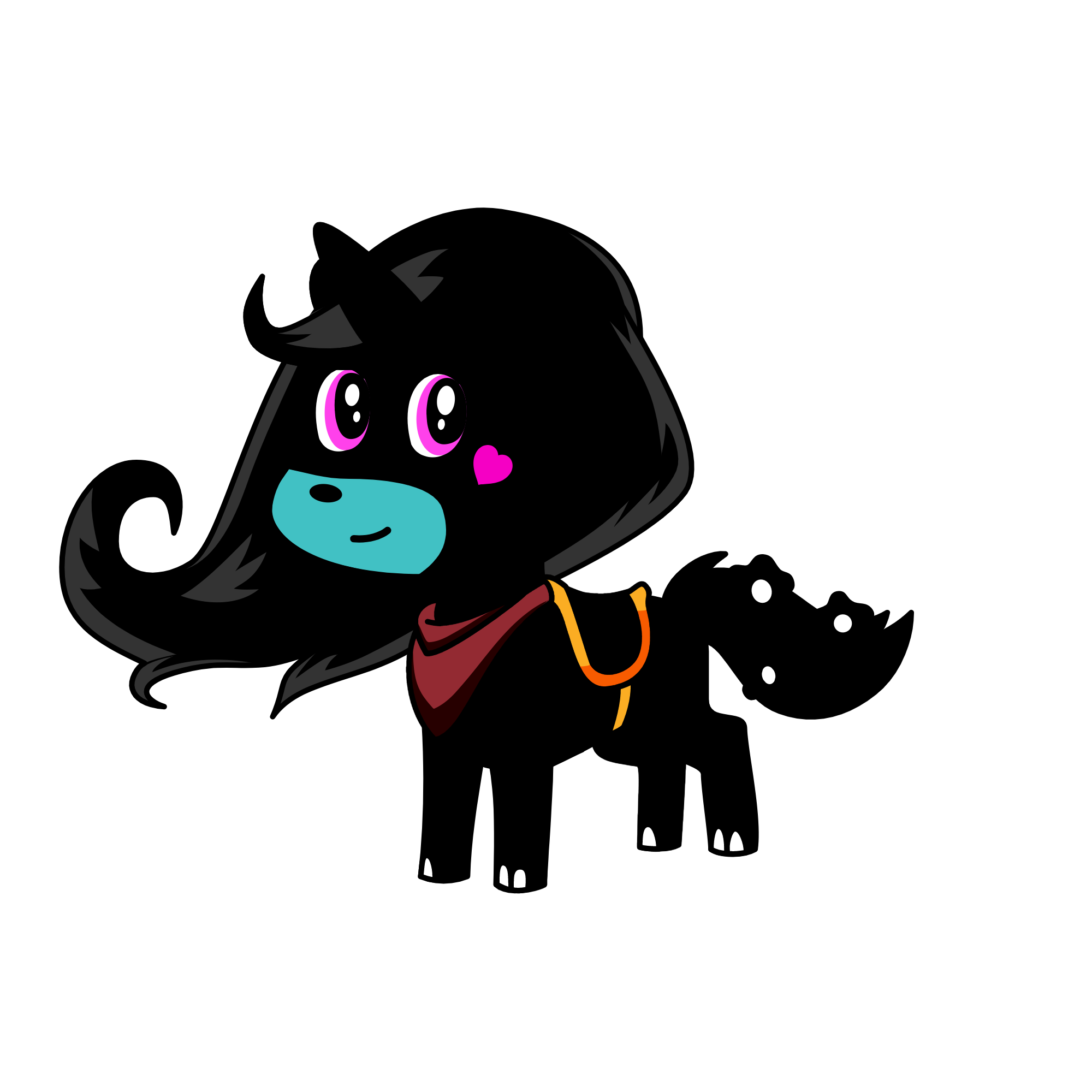 Midnight, the unicorn