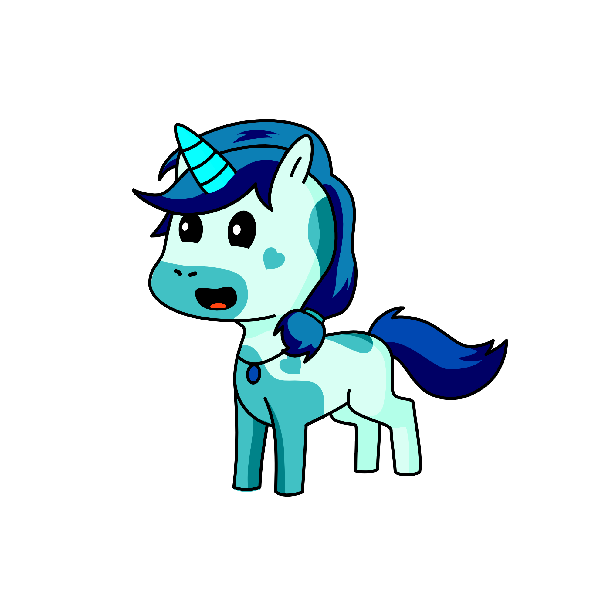 Pearl, the unicorn