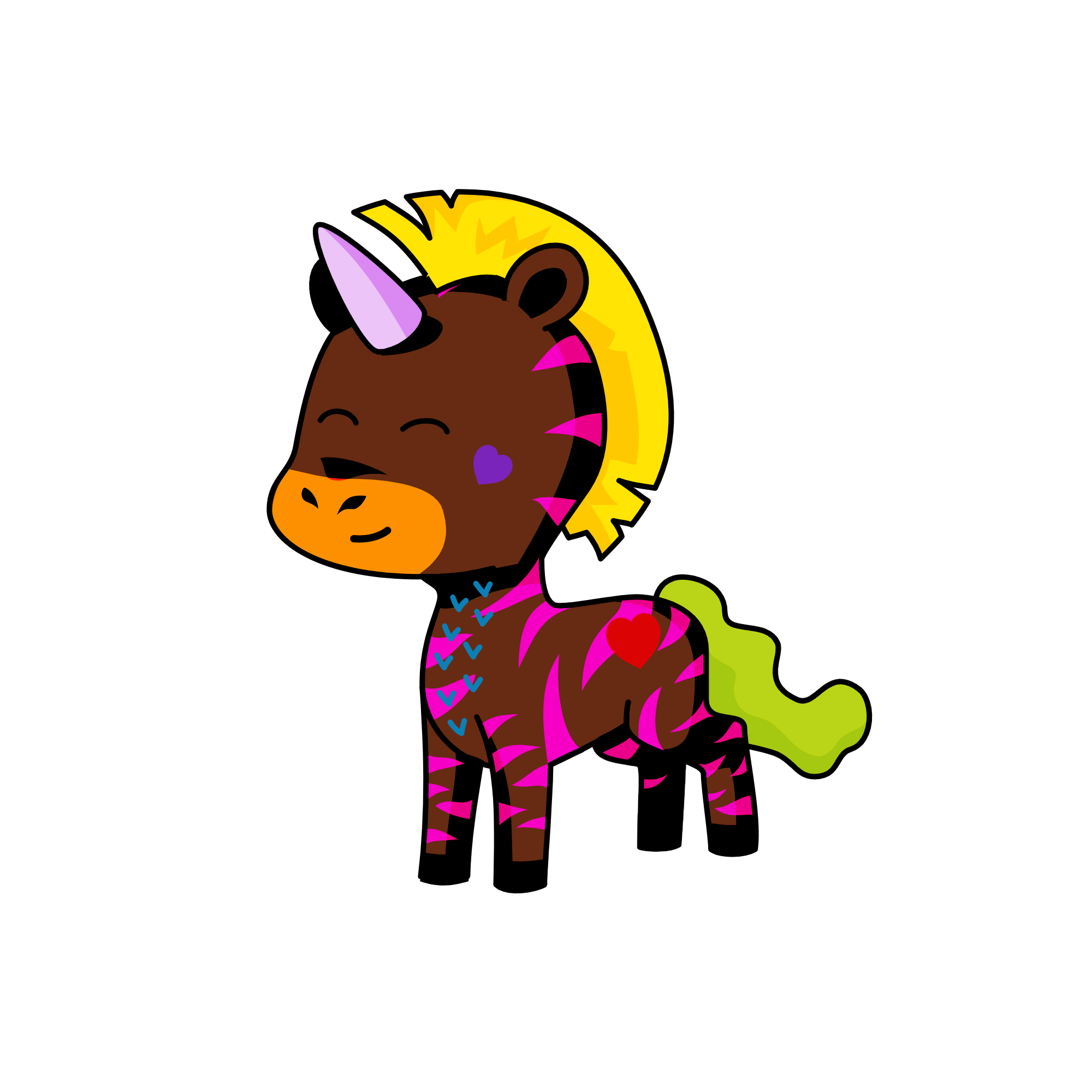 popo, the unicorn
