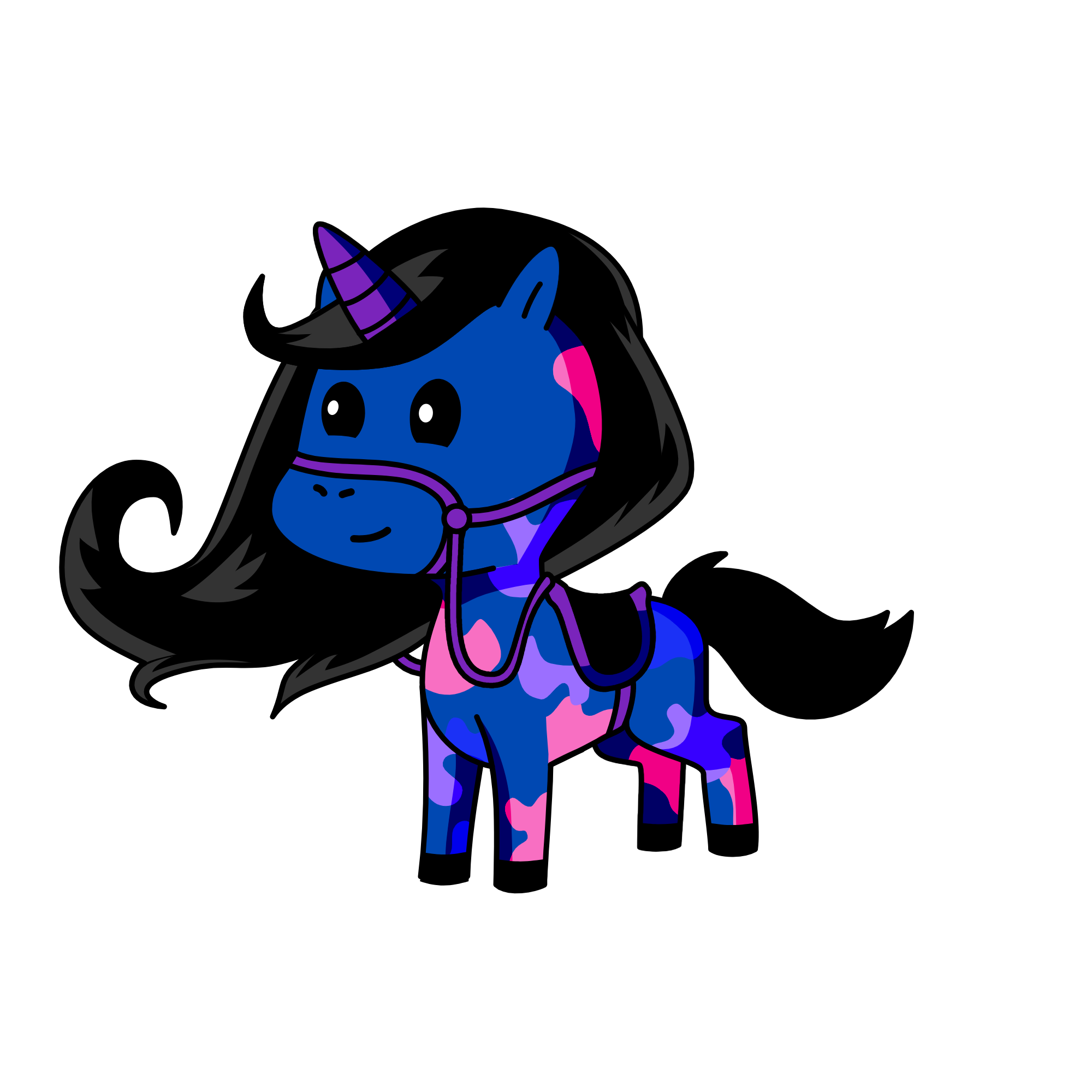 Moonlight, the unicorn