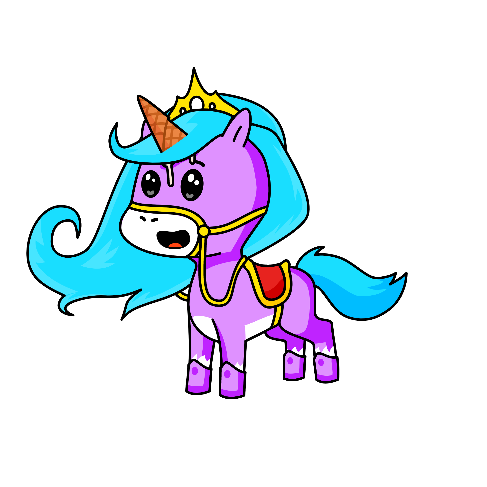 strabery, the unicorn