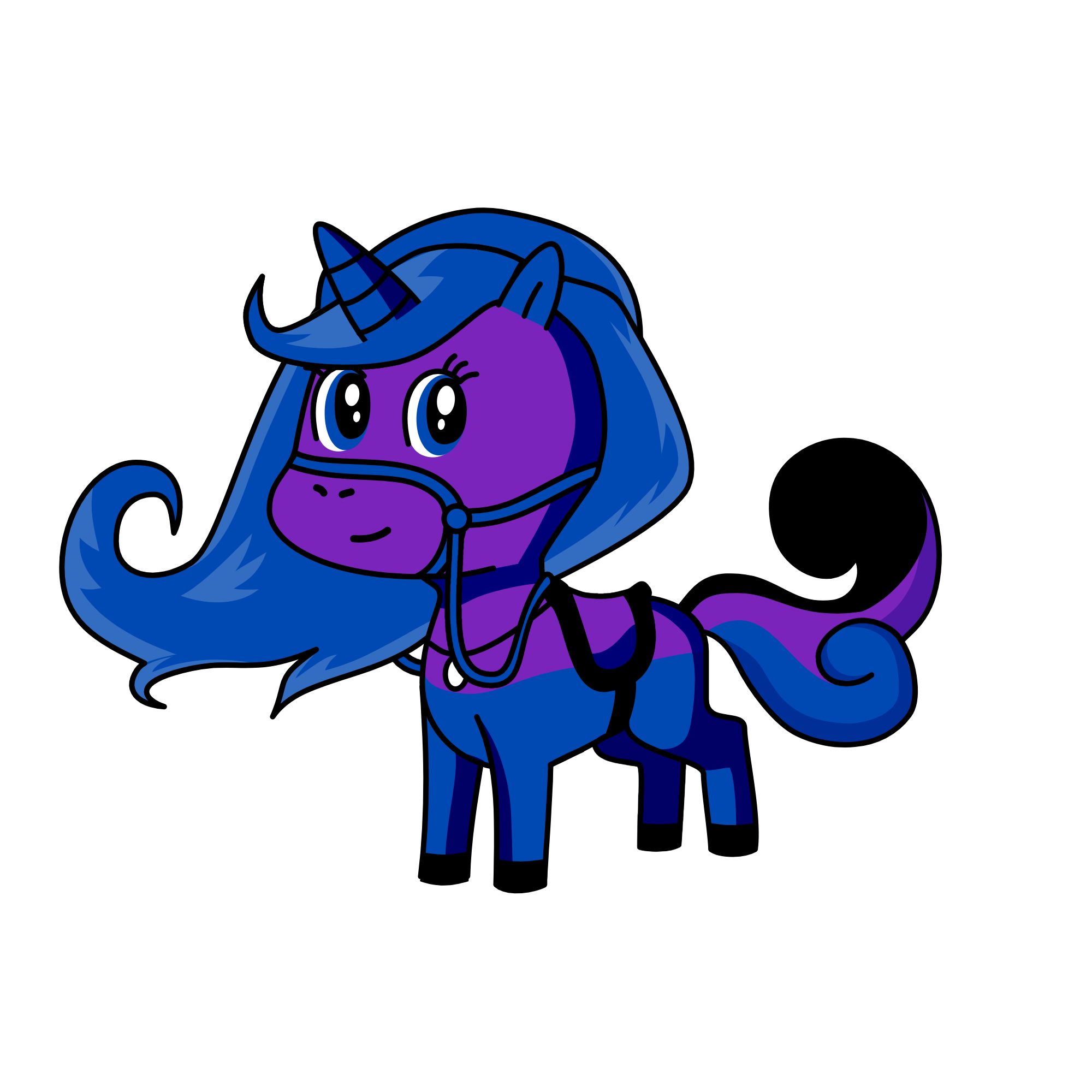 Darkness in the sun, the unicorn