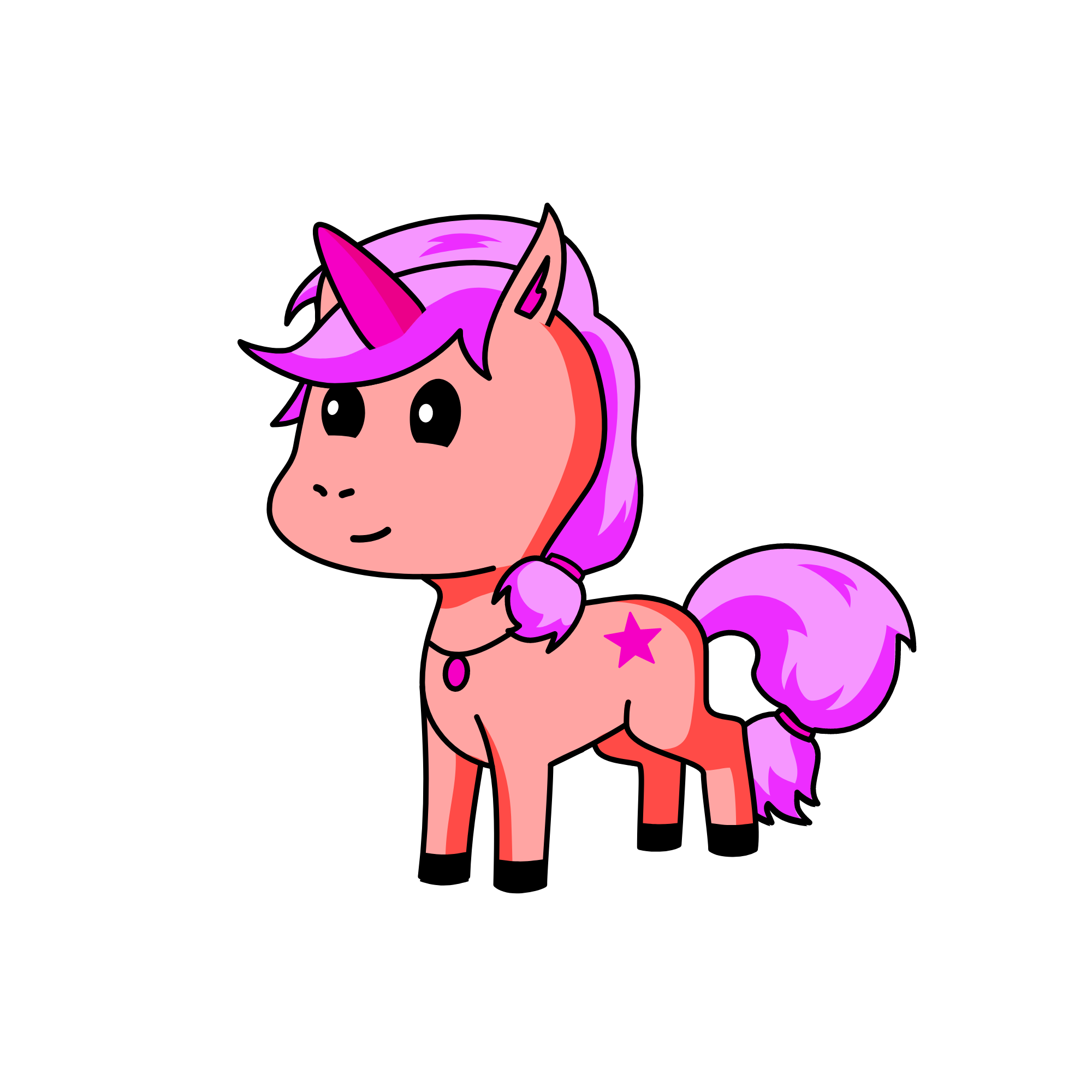 PINKY, the unicorn