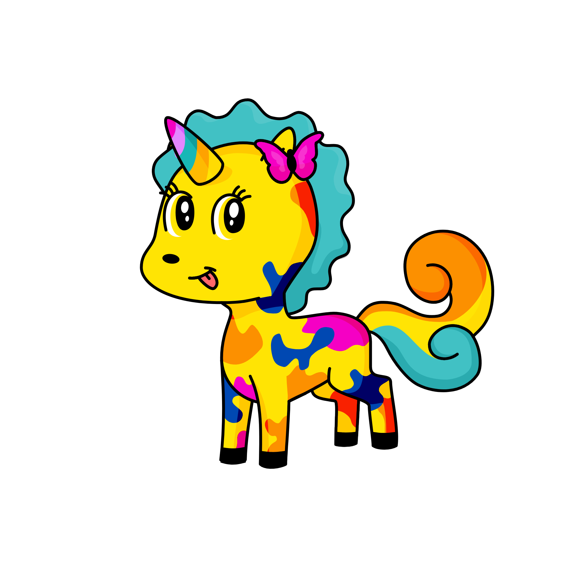 mia, the unicorn