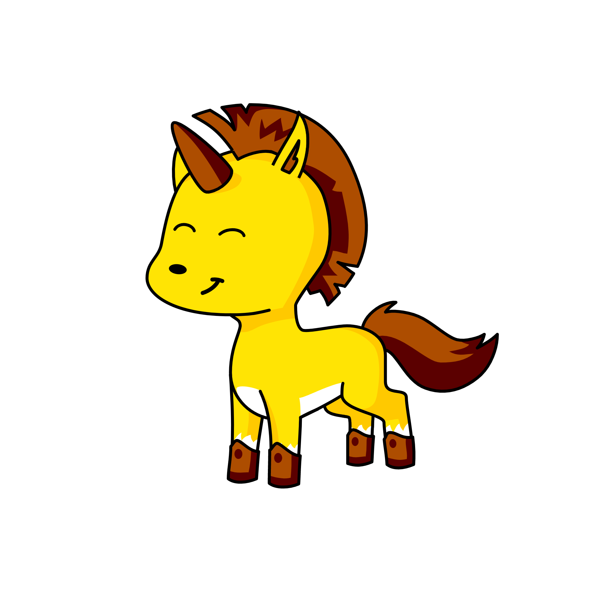 PomPomCorn, the unicorn