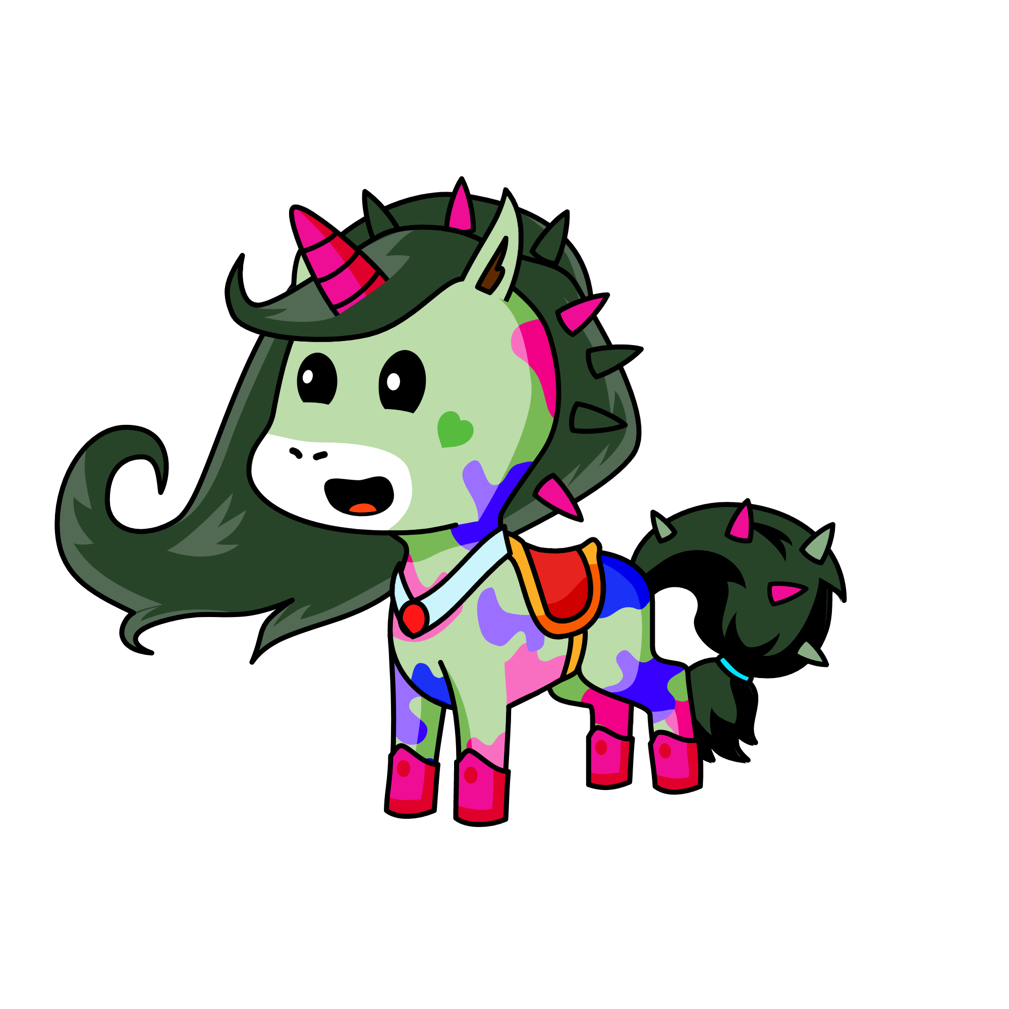 rainy, the unicorn