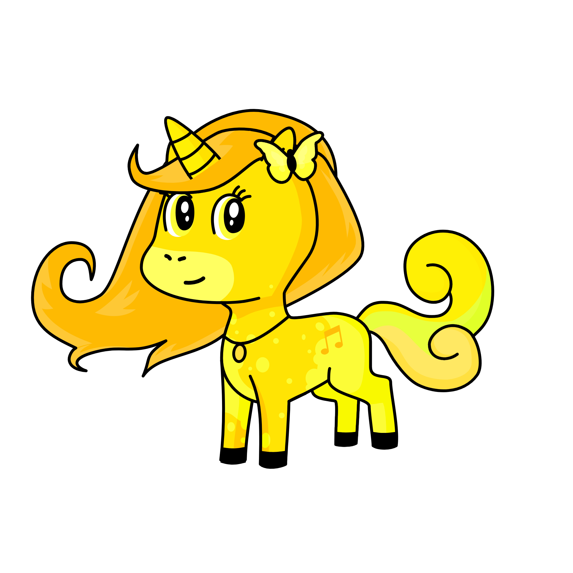 yellowyellow , the unicorn
