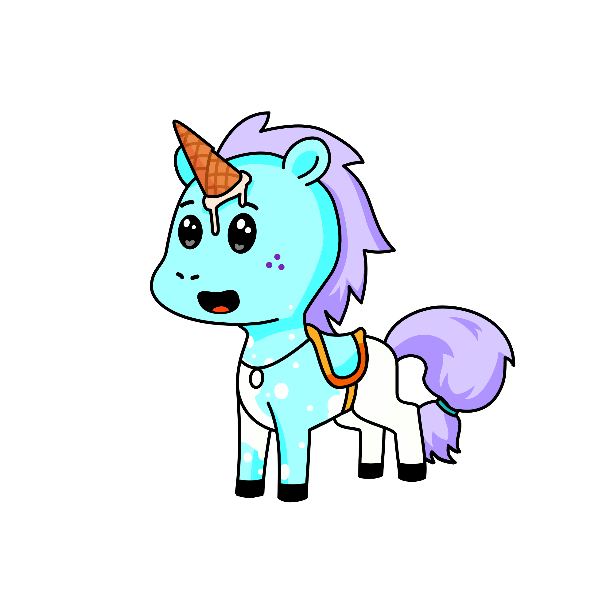 Coolcream, the unicorn