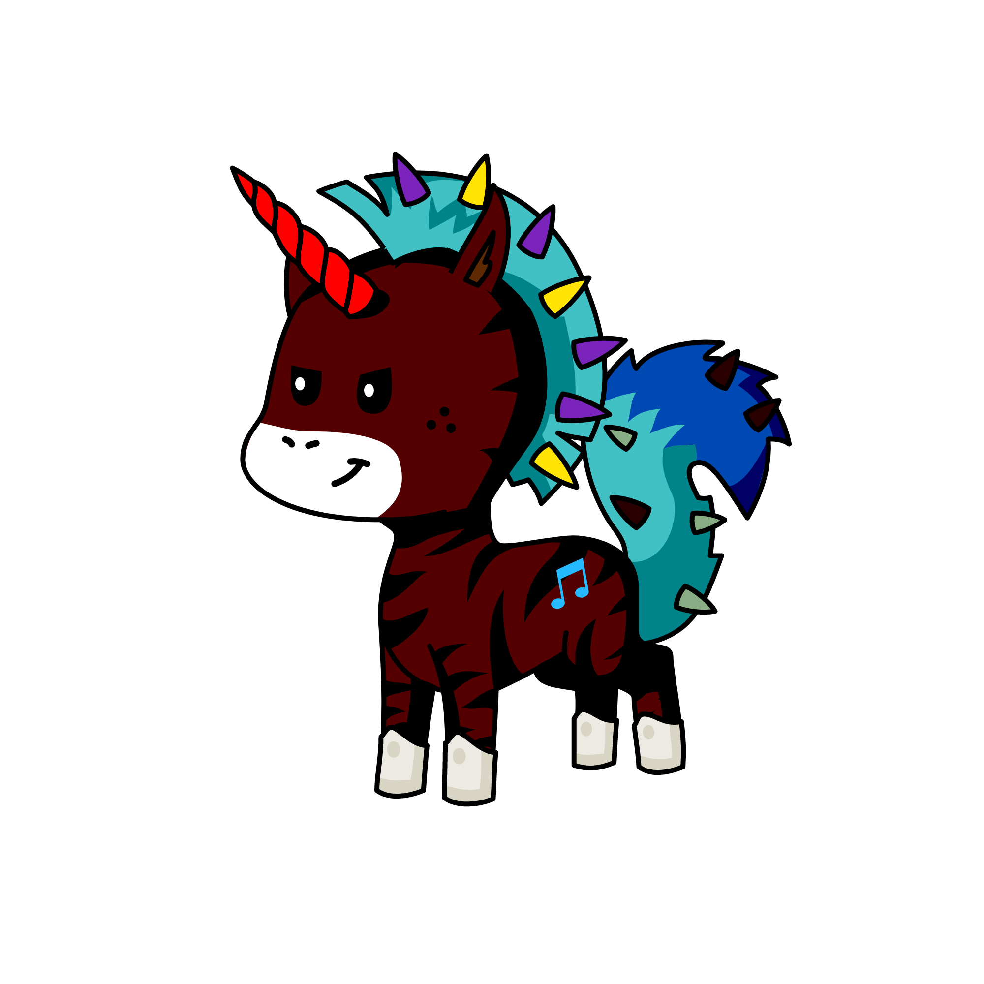 unicornio super rokeero wey, the unicorn