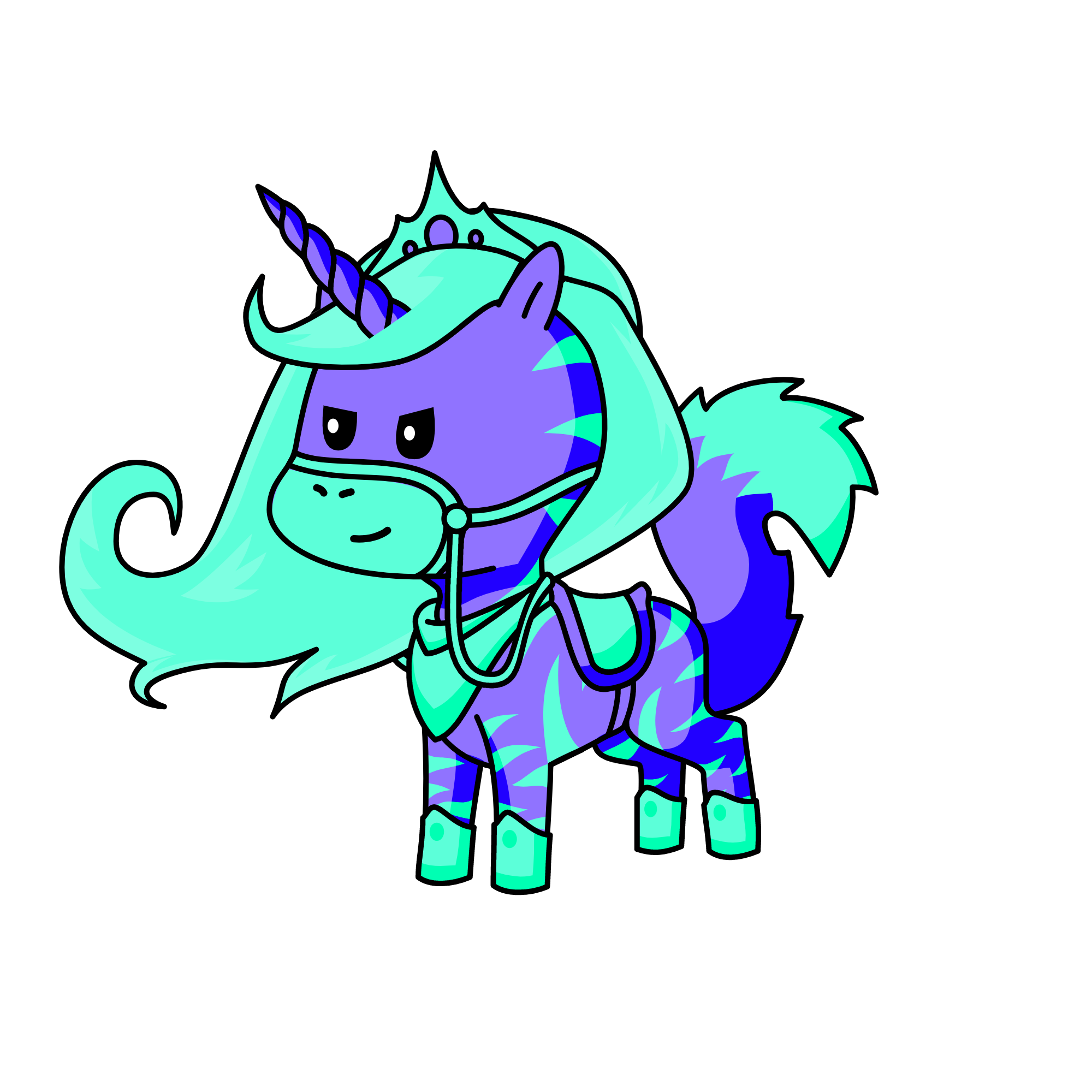 Ice, the unicorn