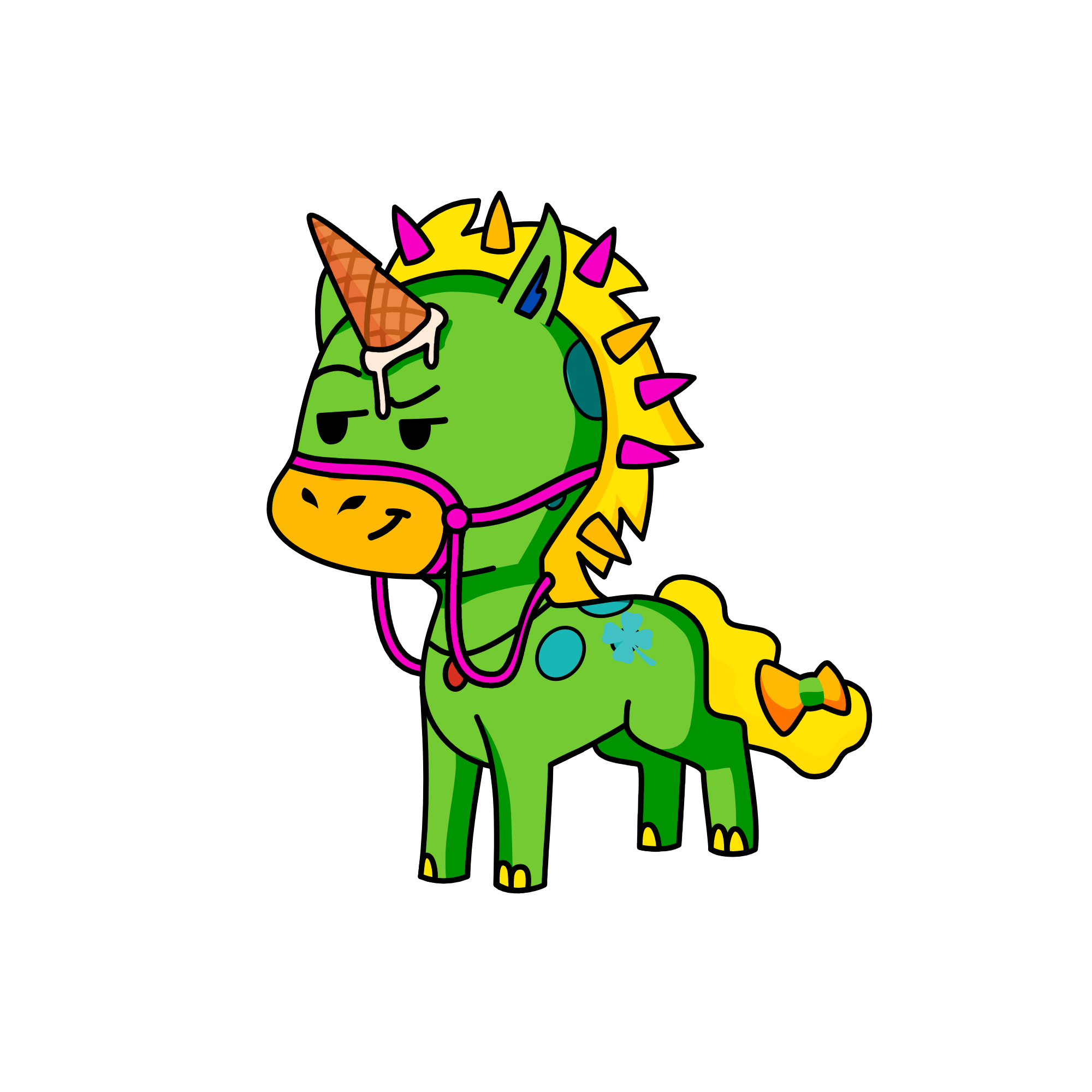 Random cute boi, the unicorn