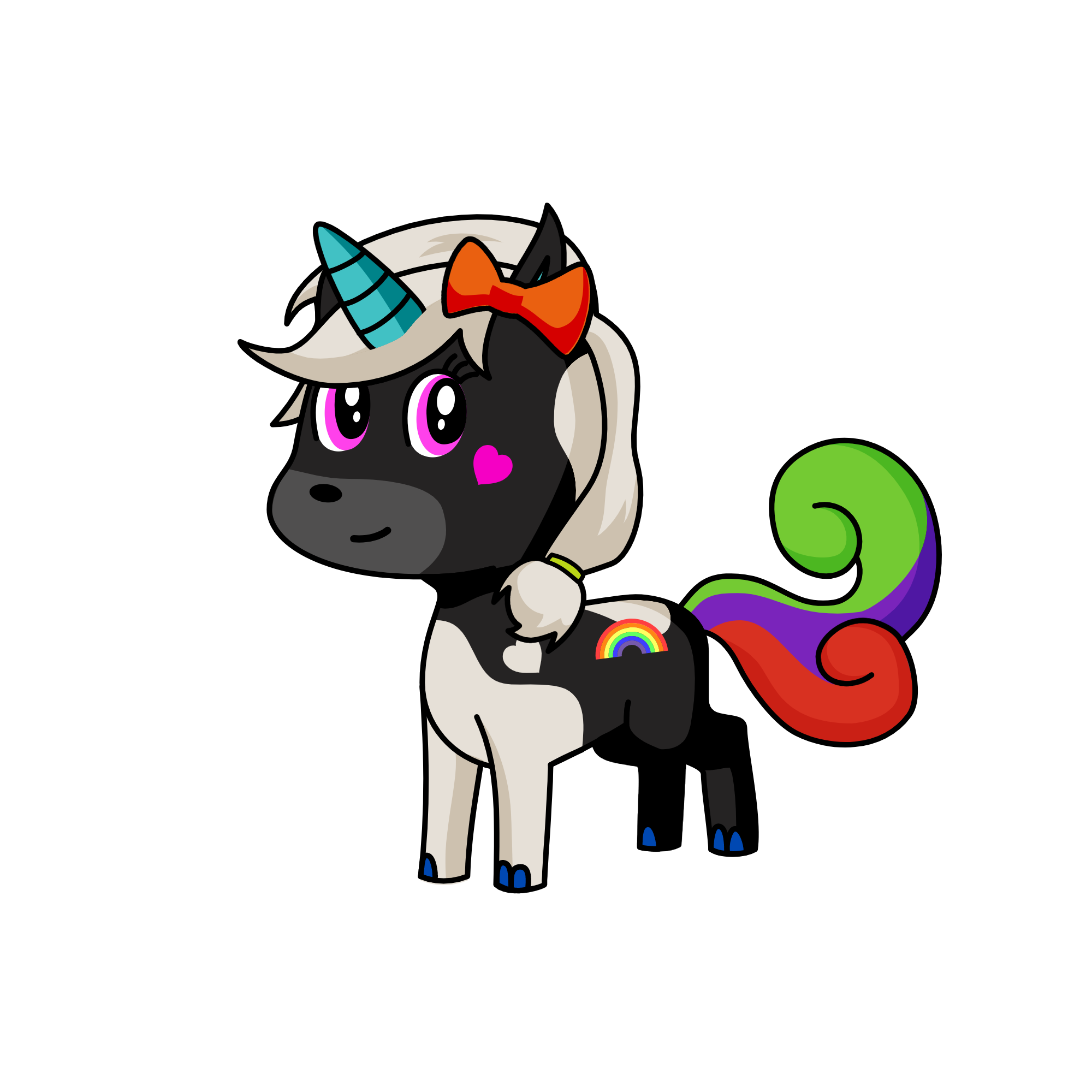 Cutest glitch with a younicorn- ever!, the unicorn