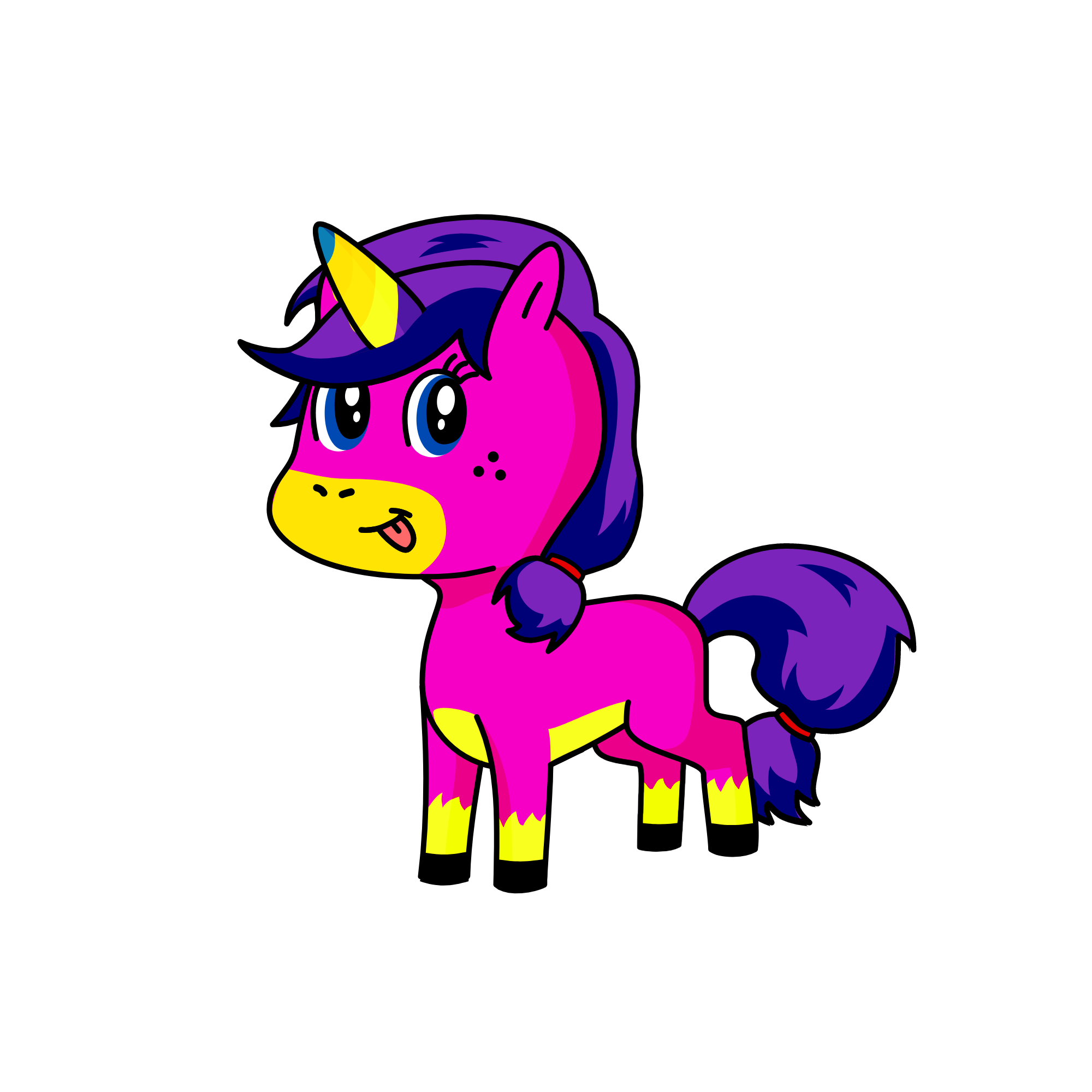 sunlit, the unicorn