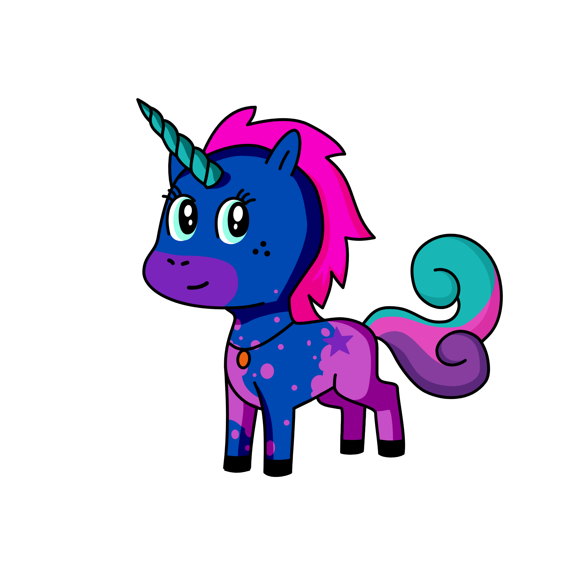 Moonicorn, the unicorn