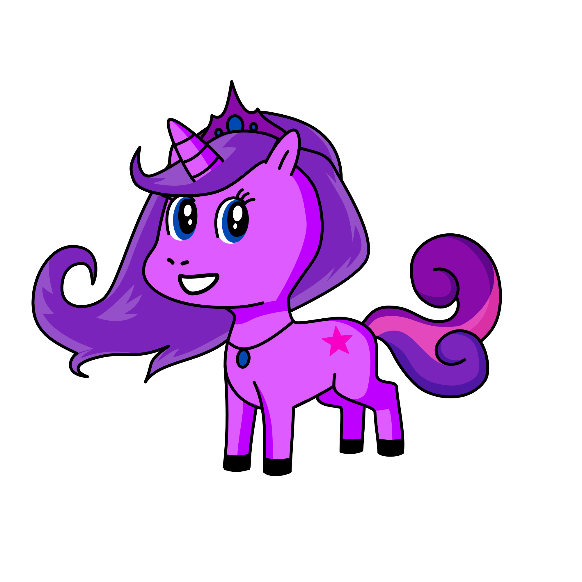 moonlit, the unicorn