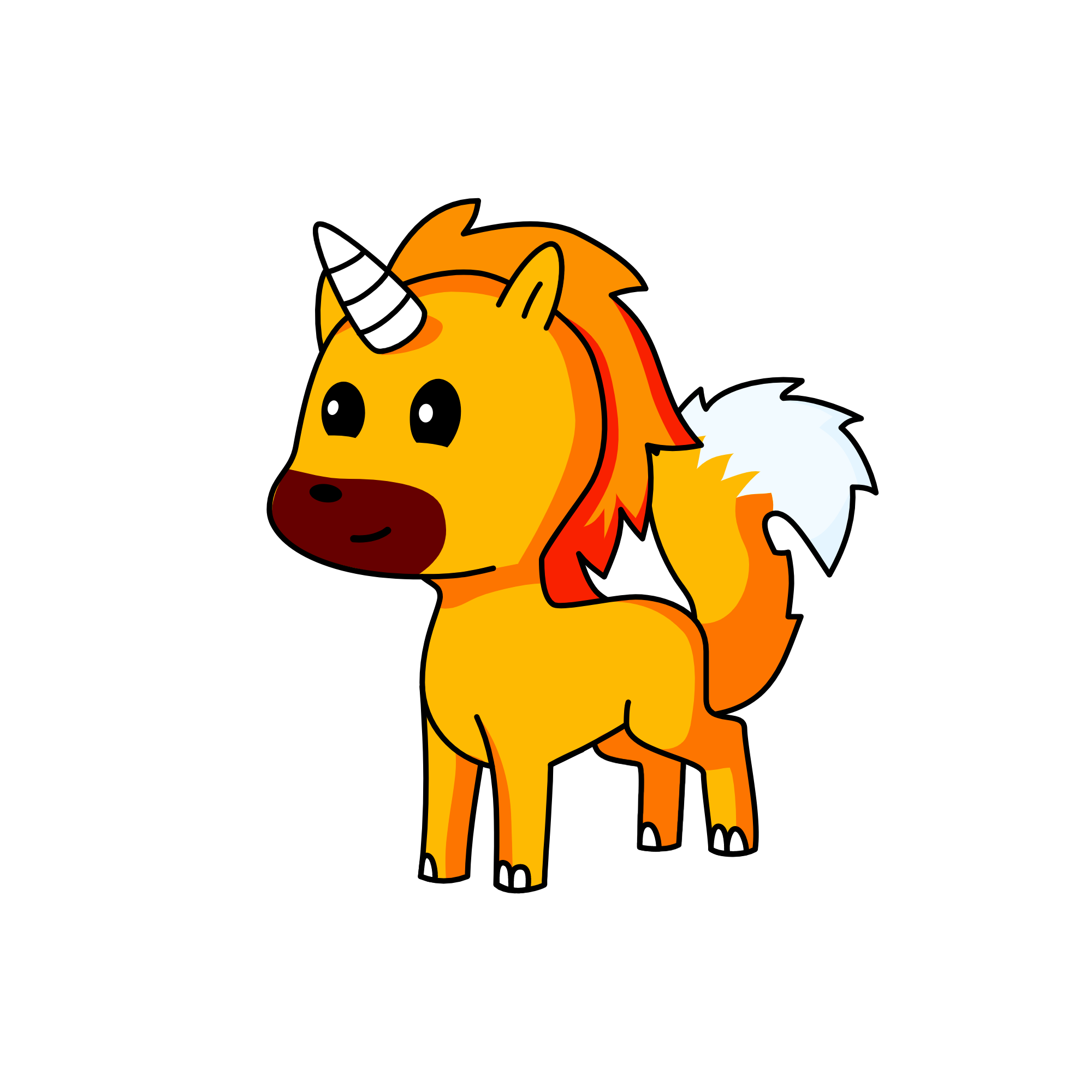 Fox, the unicorn