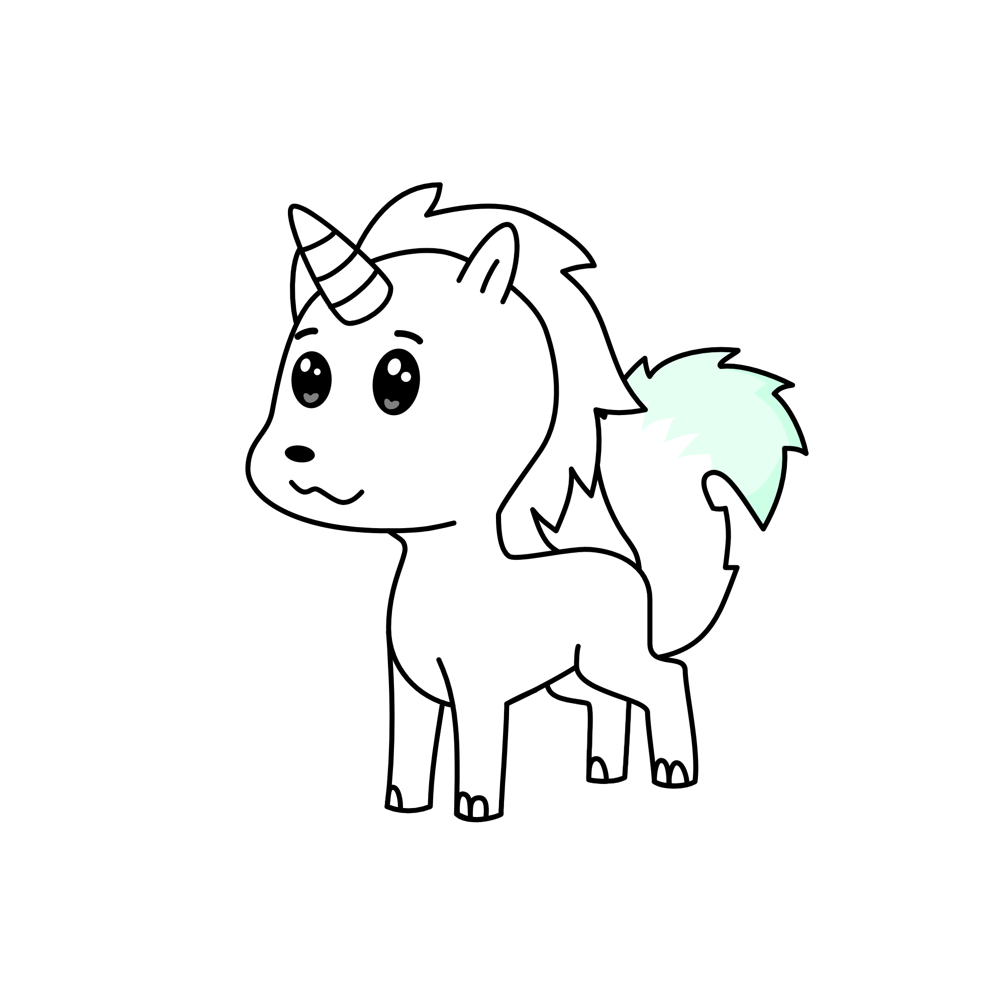 Annoying Dog, the unicorn