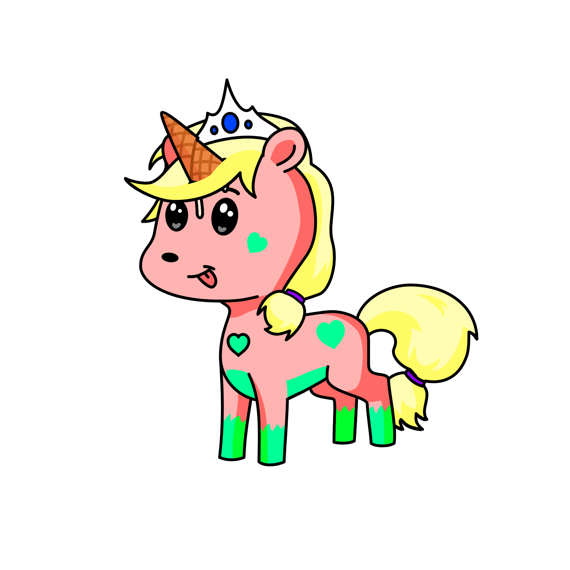 Nea, the unicorn