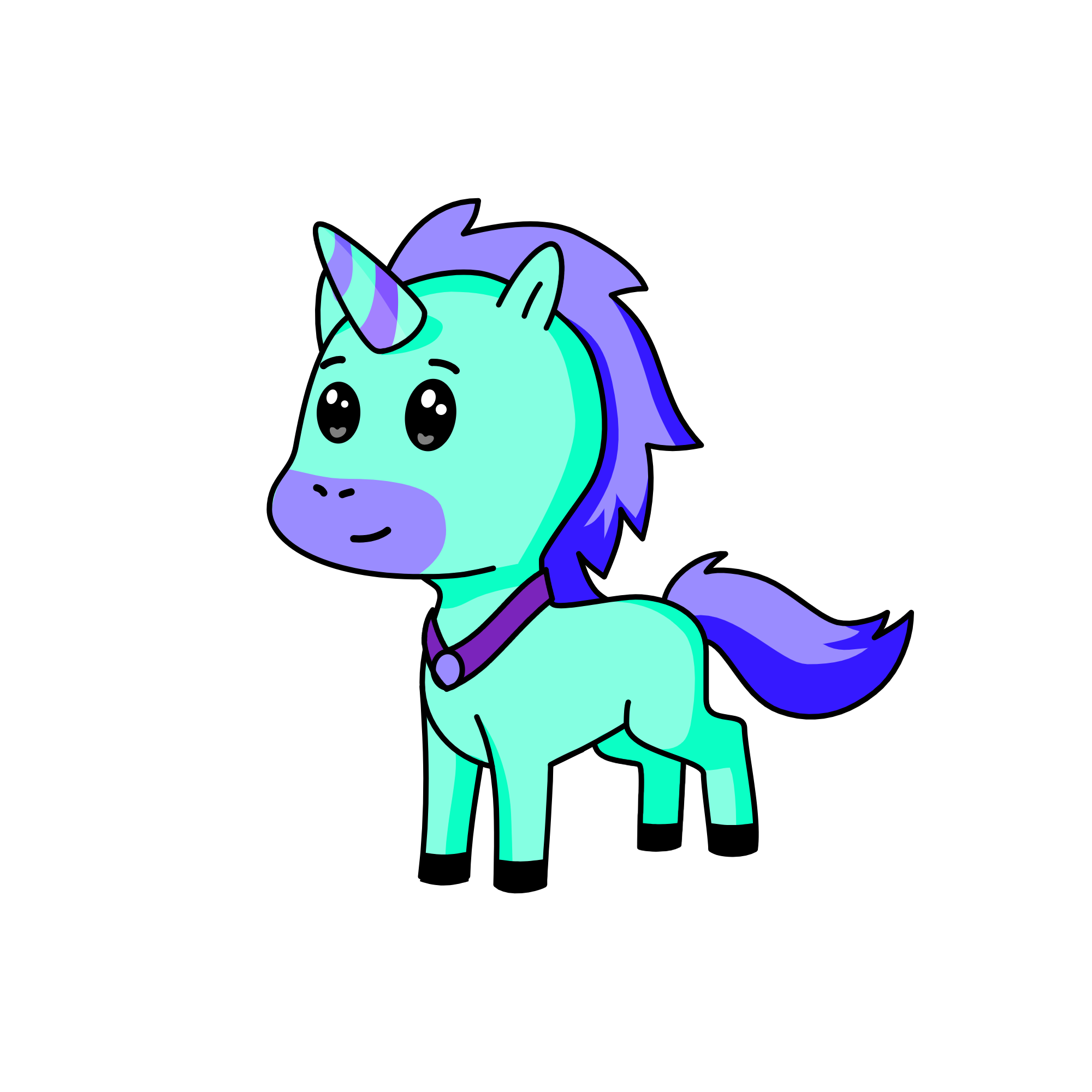 Sweetie, the unicorn