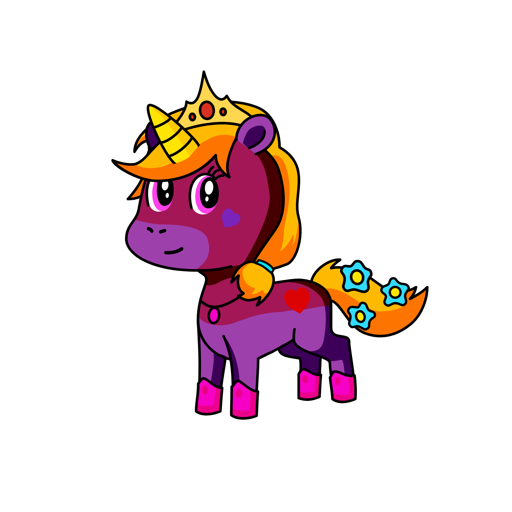 Lilly 🦄, the unicorn
