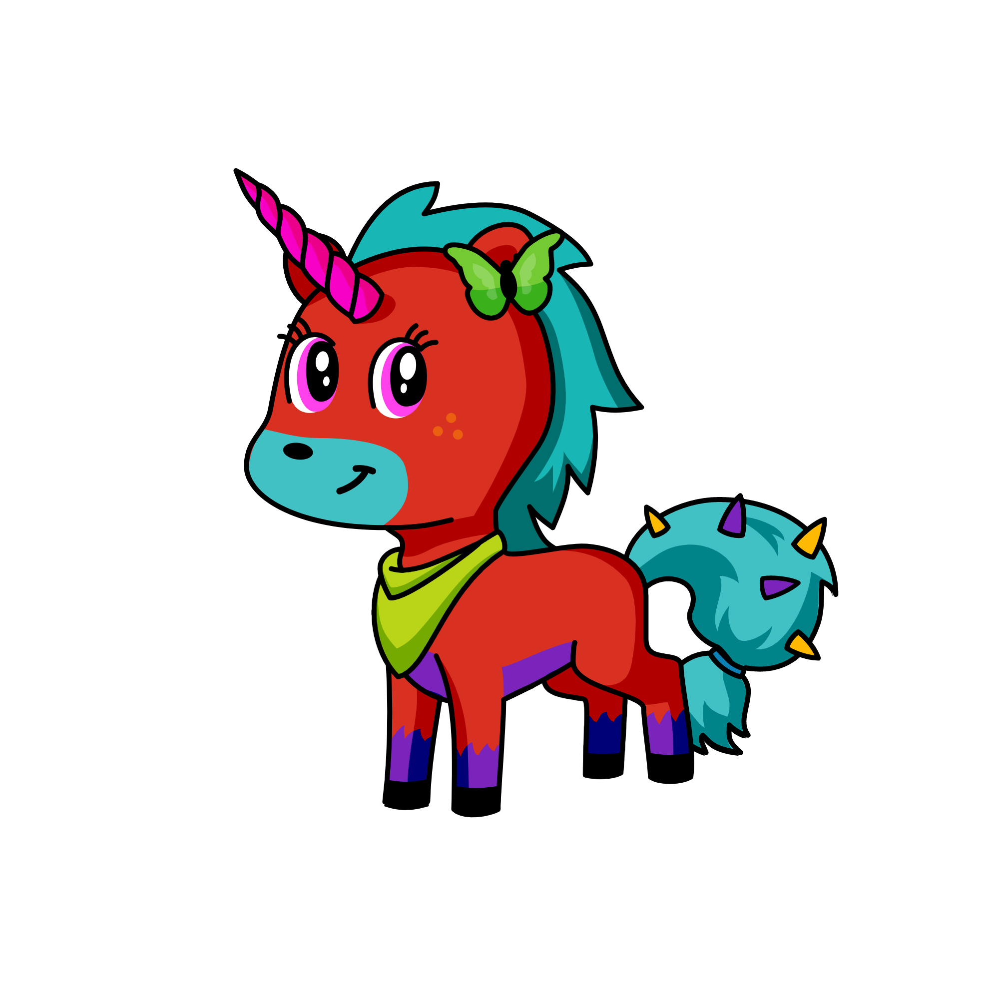 Mimi, the unicorn