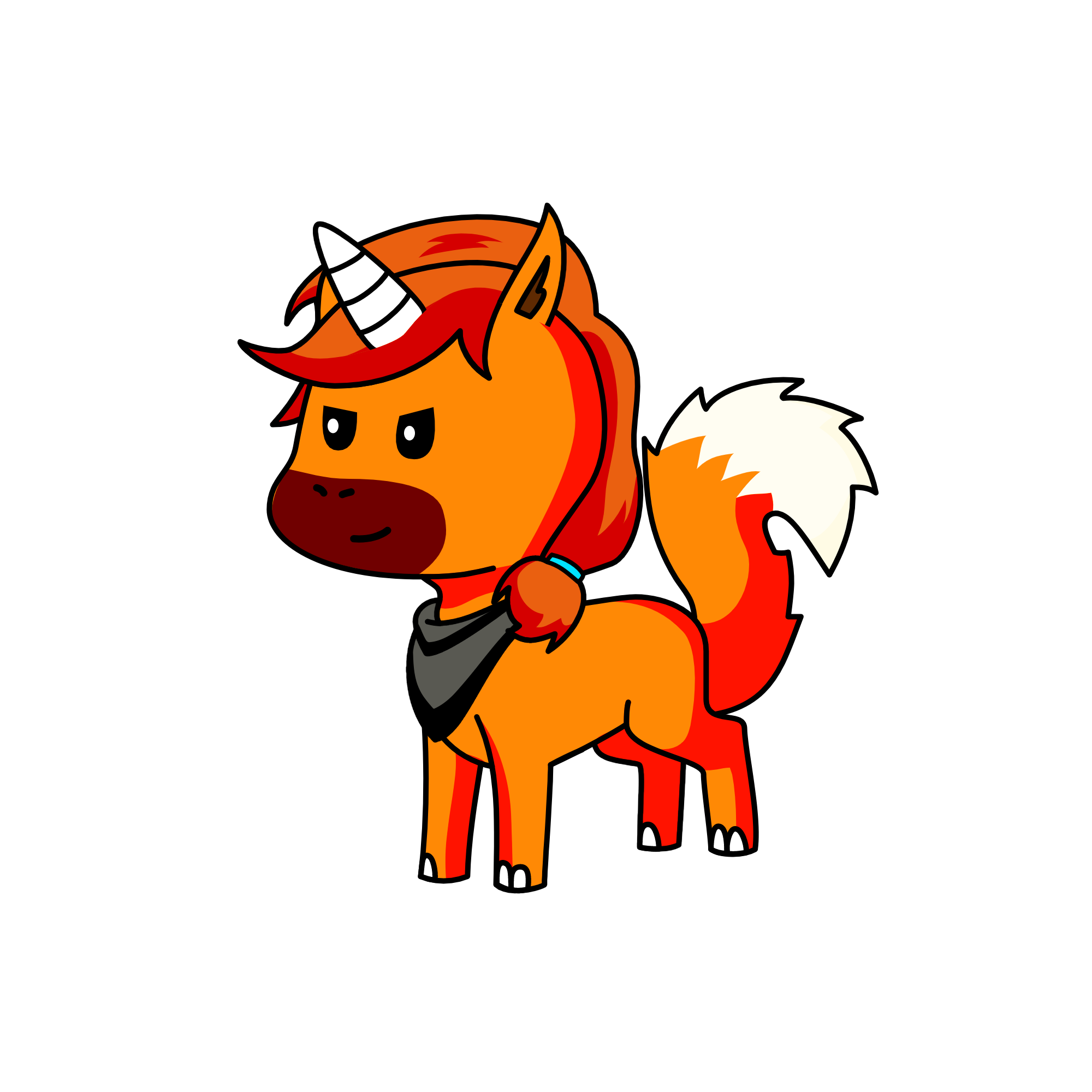 foxiy, the unicorn