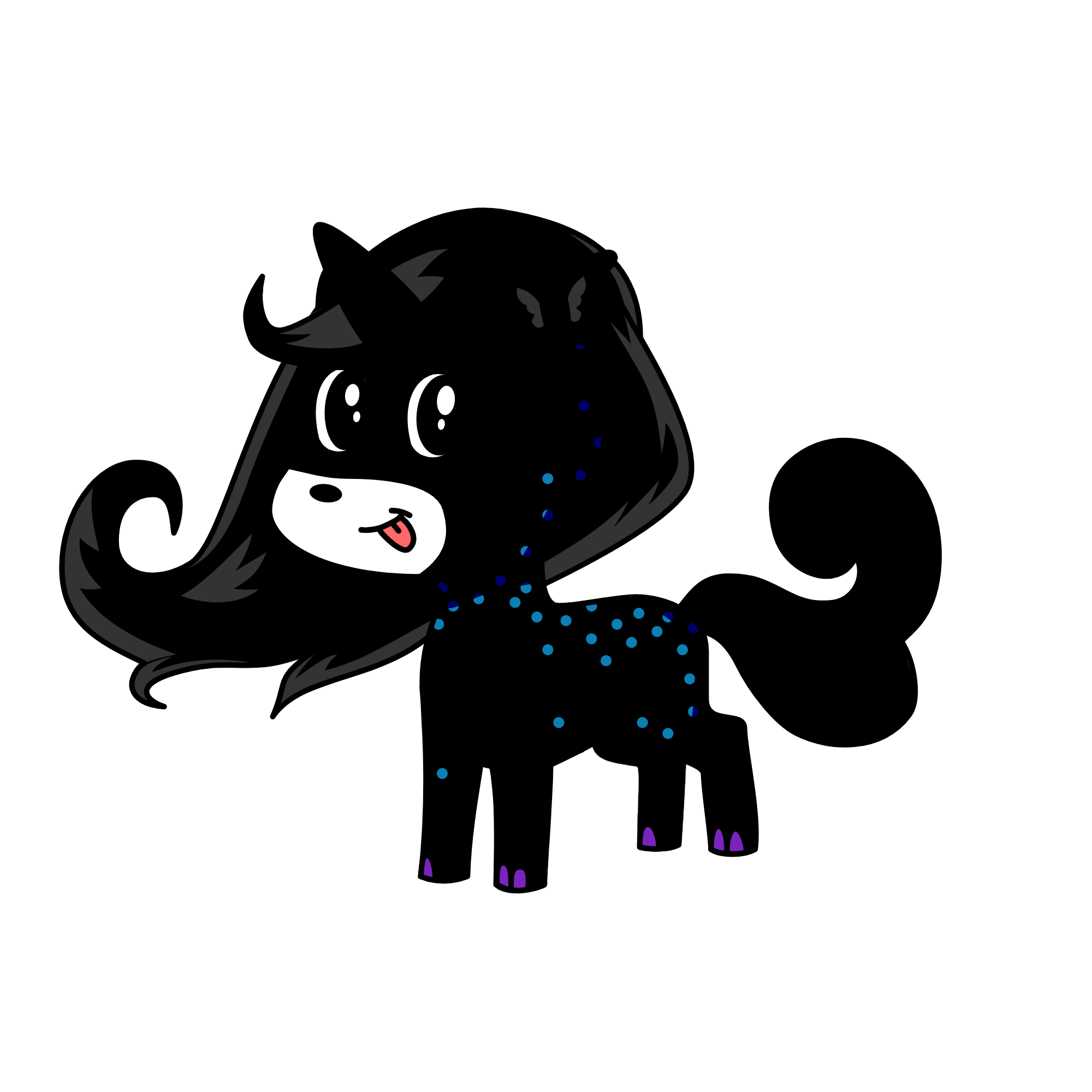 blacknight, the unicorn