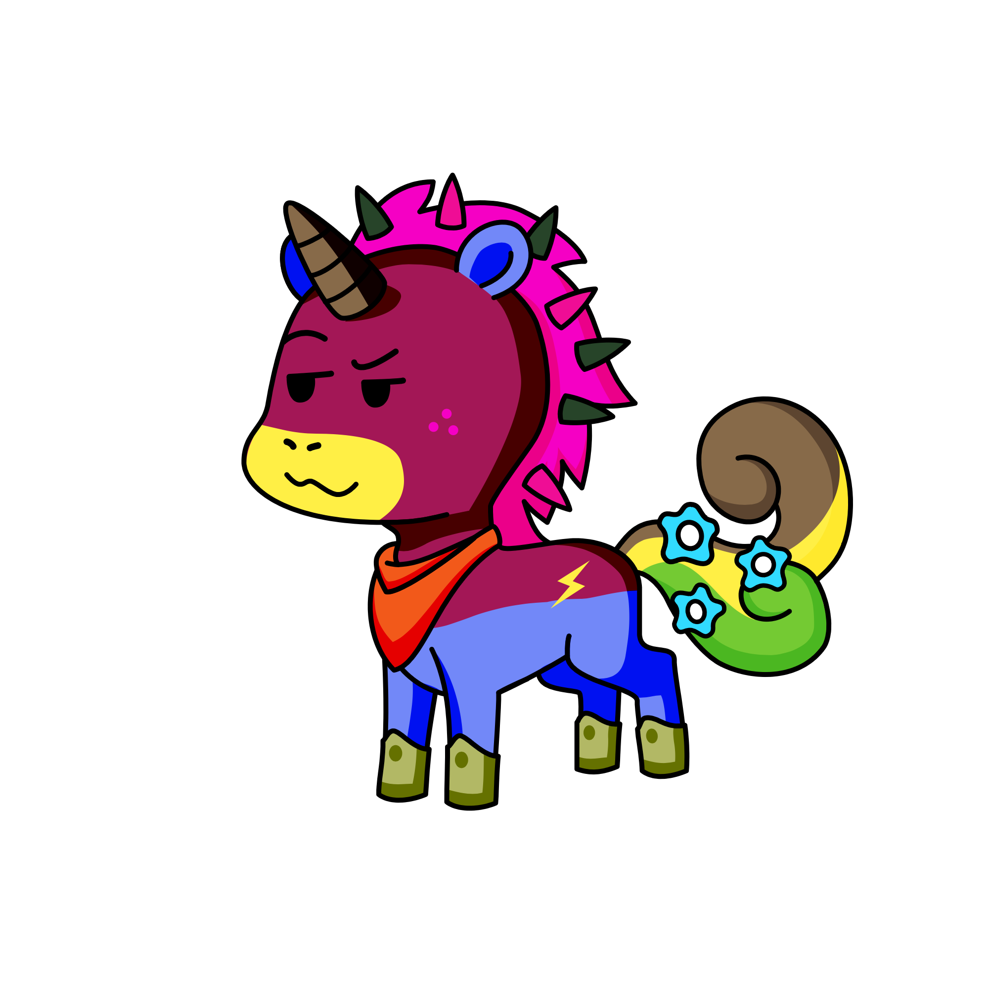 Buffy, the unicorn