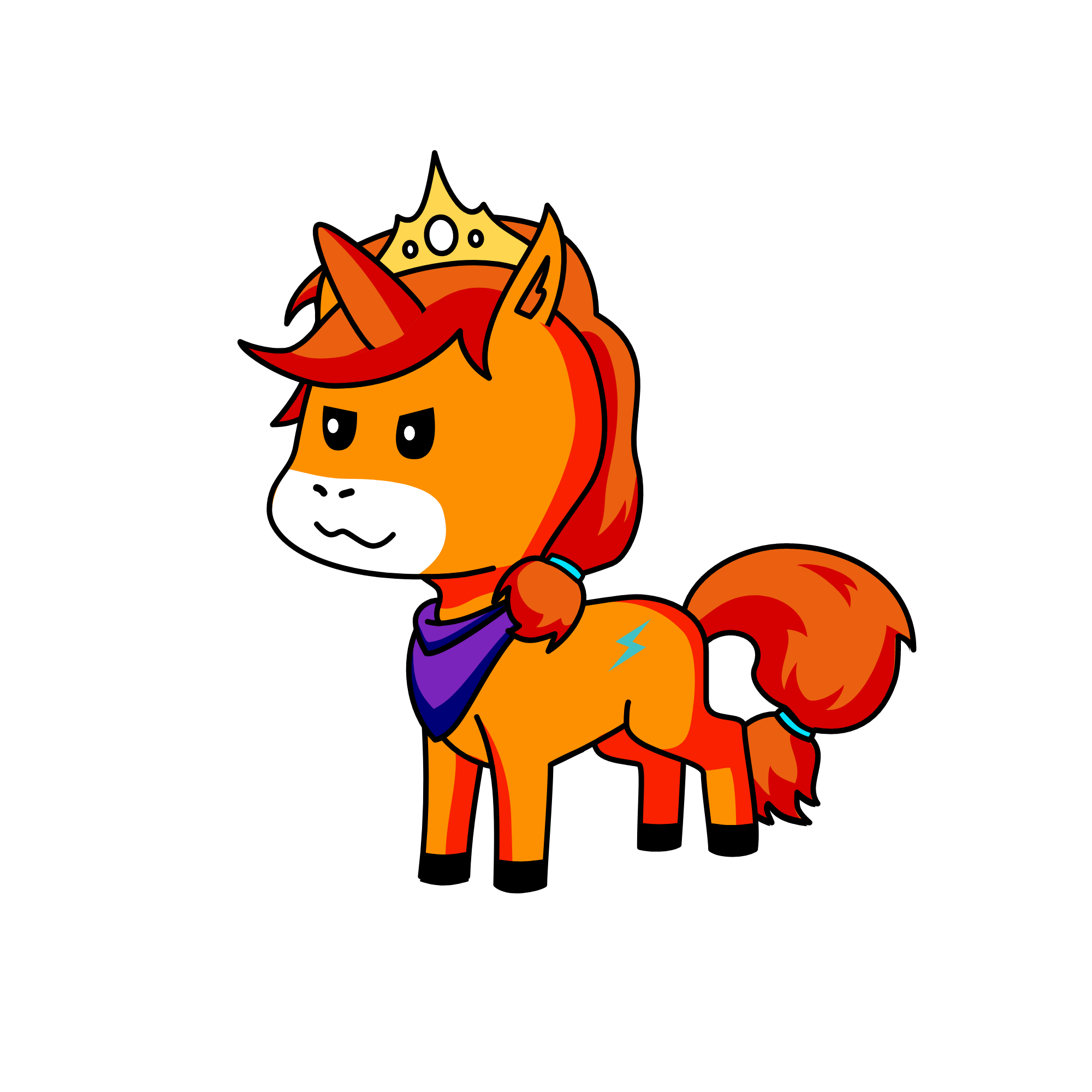 Foxy, the unicorn