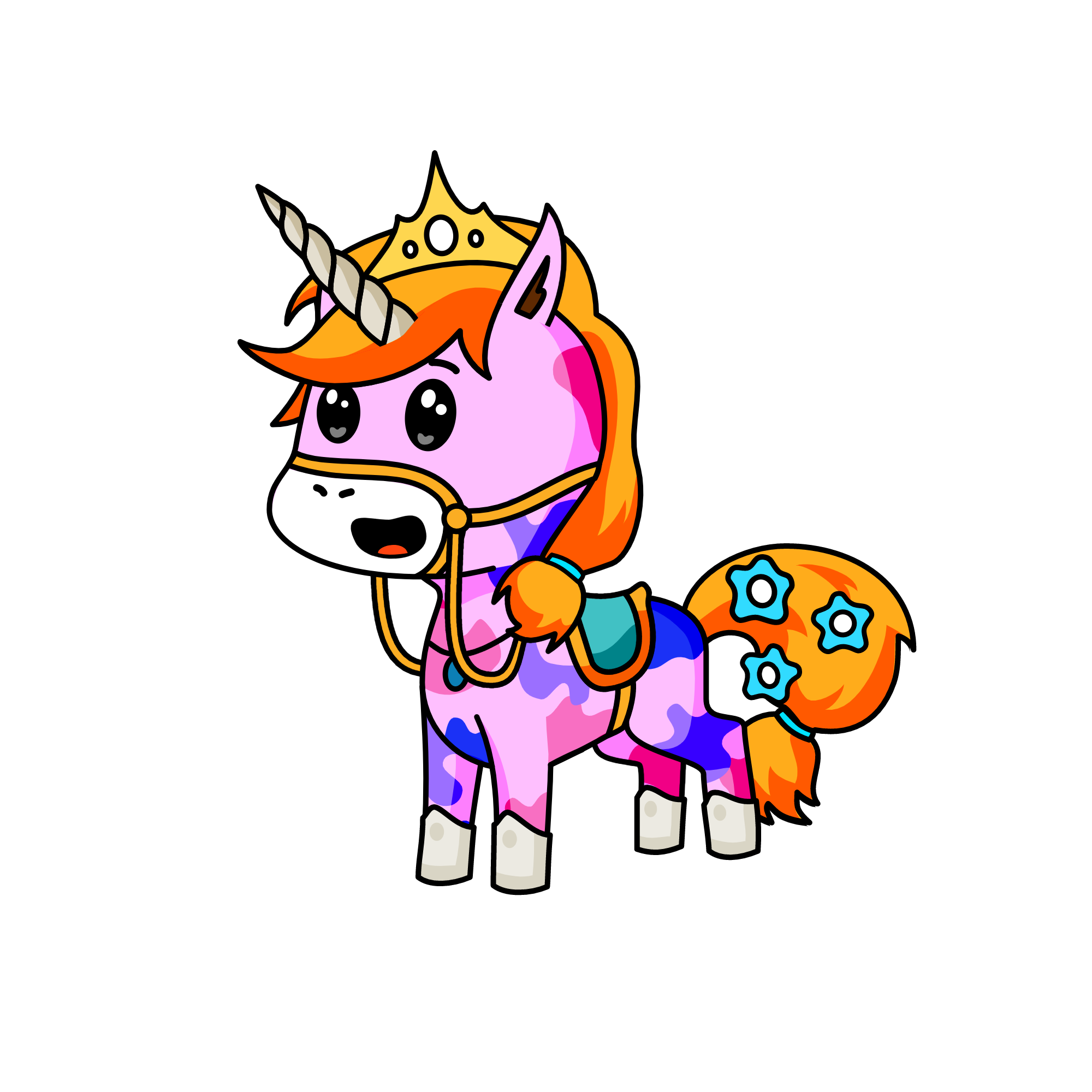 Cristal, the unicorn