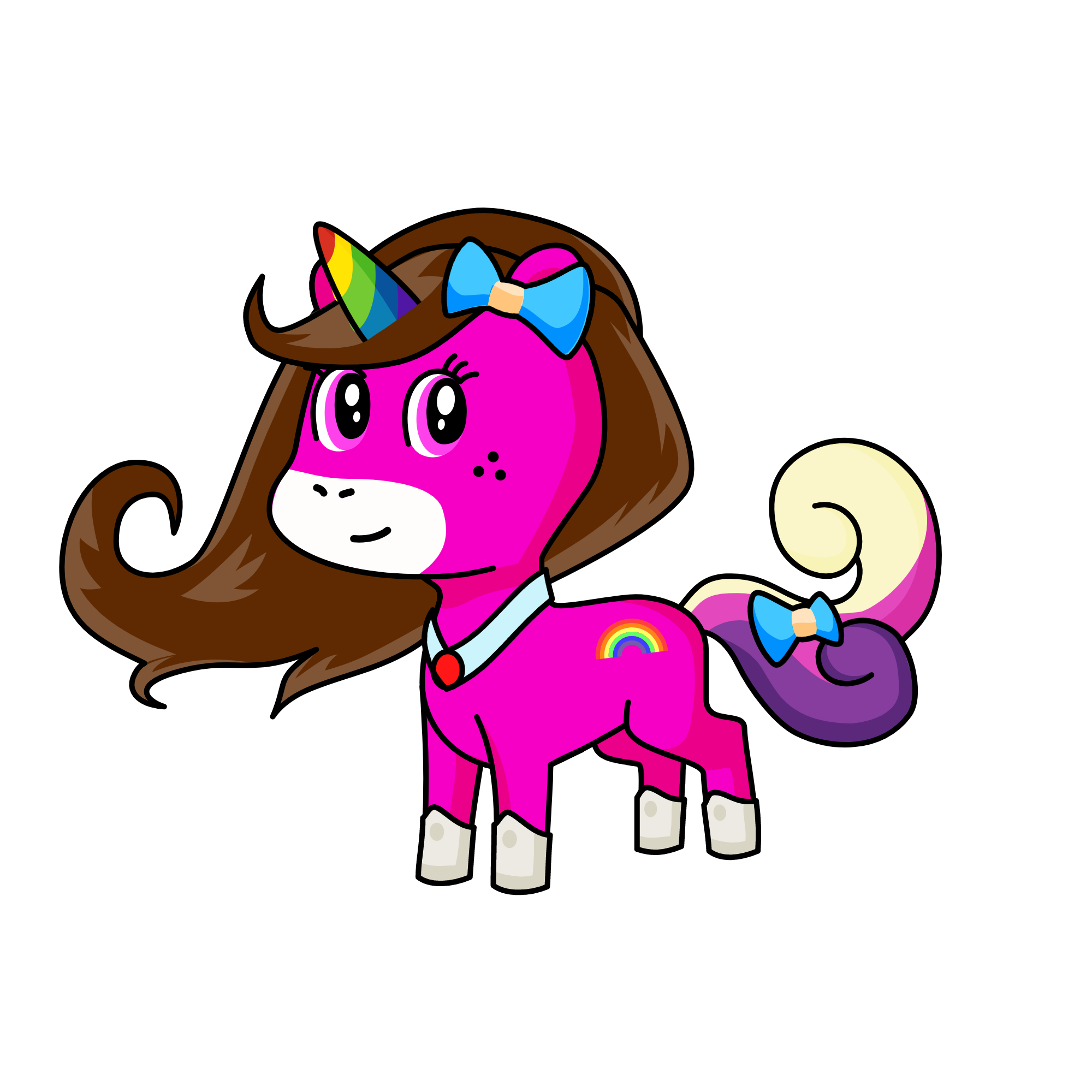 love unicorns, the unicorn