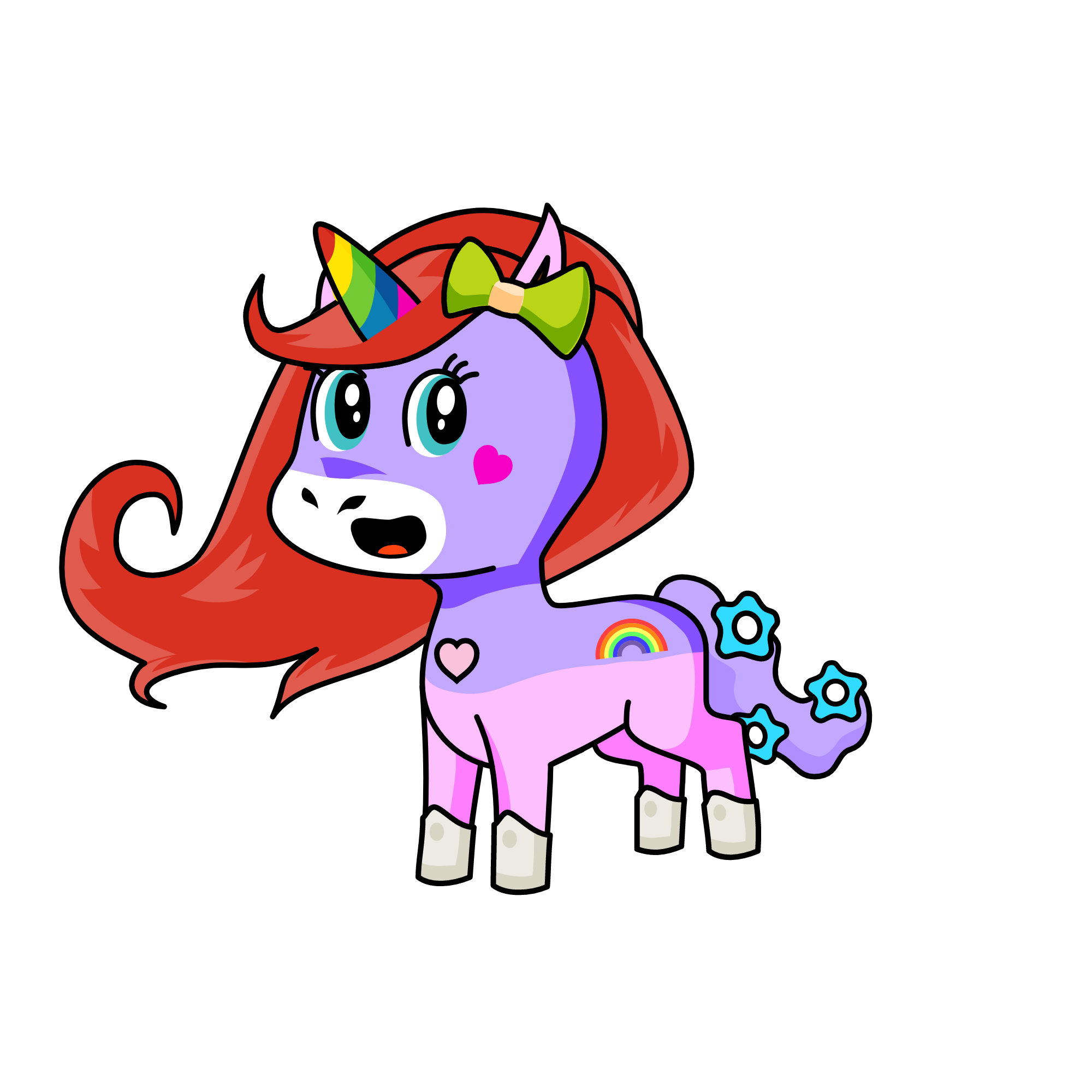 Pinky Pie, the unicorn