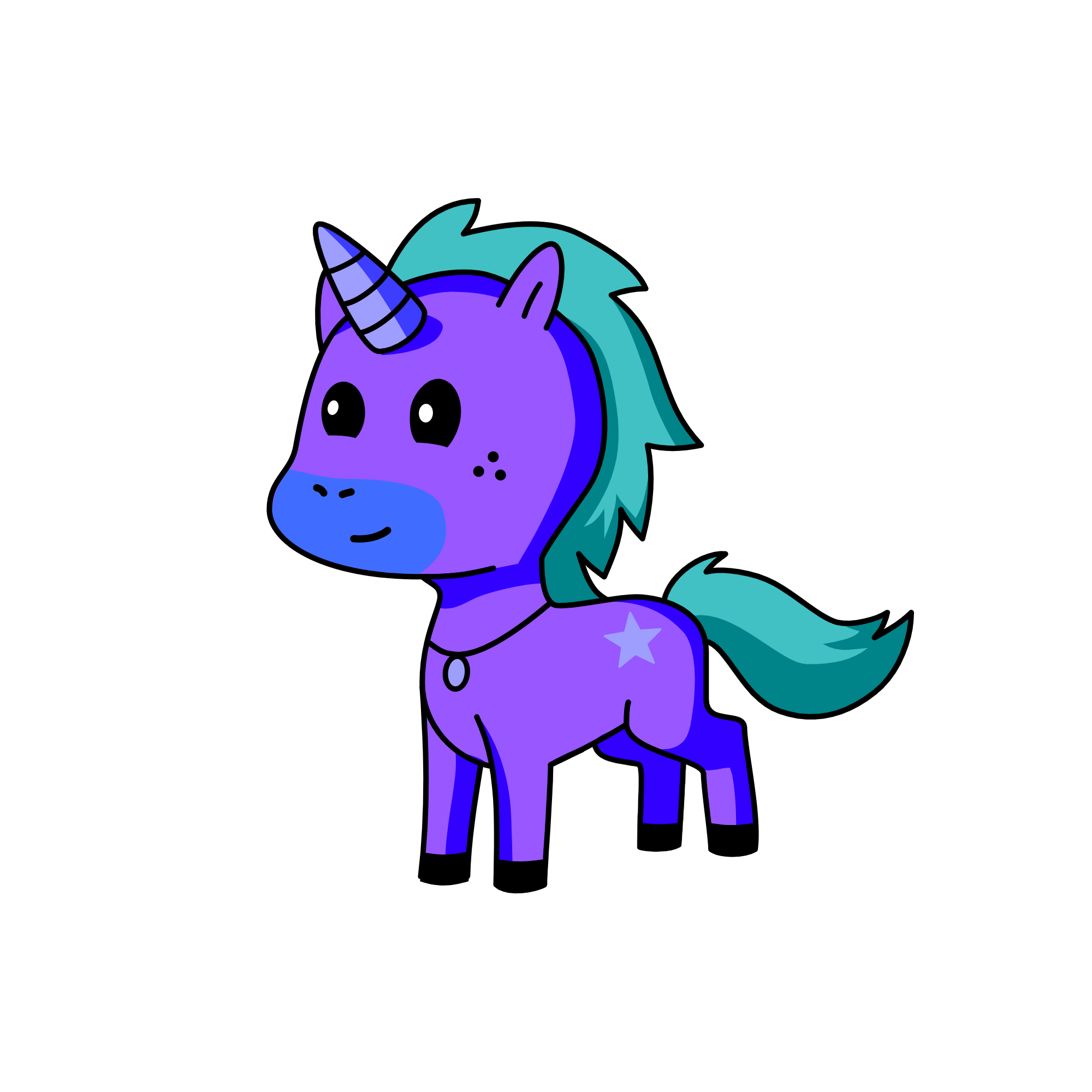 Moonbeam, the unicorn
