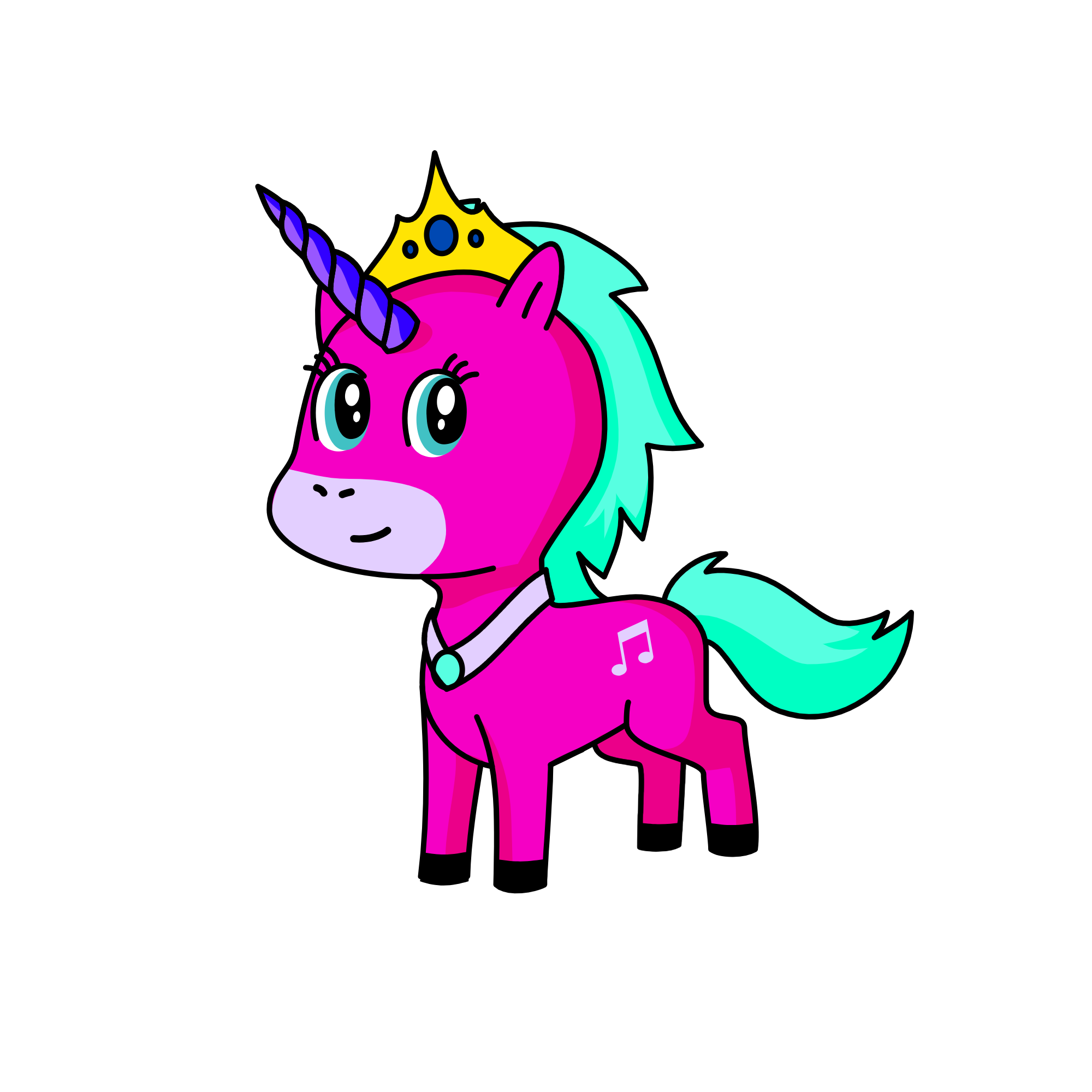 Sky, the unicorn