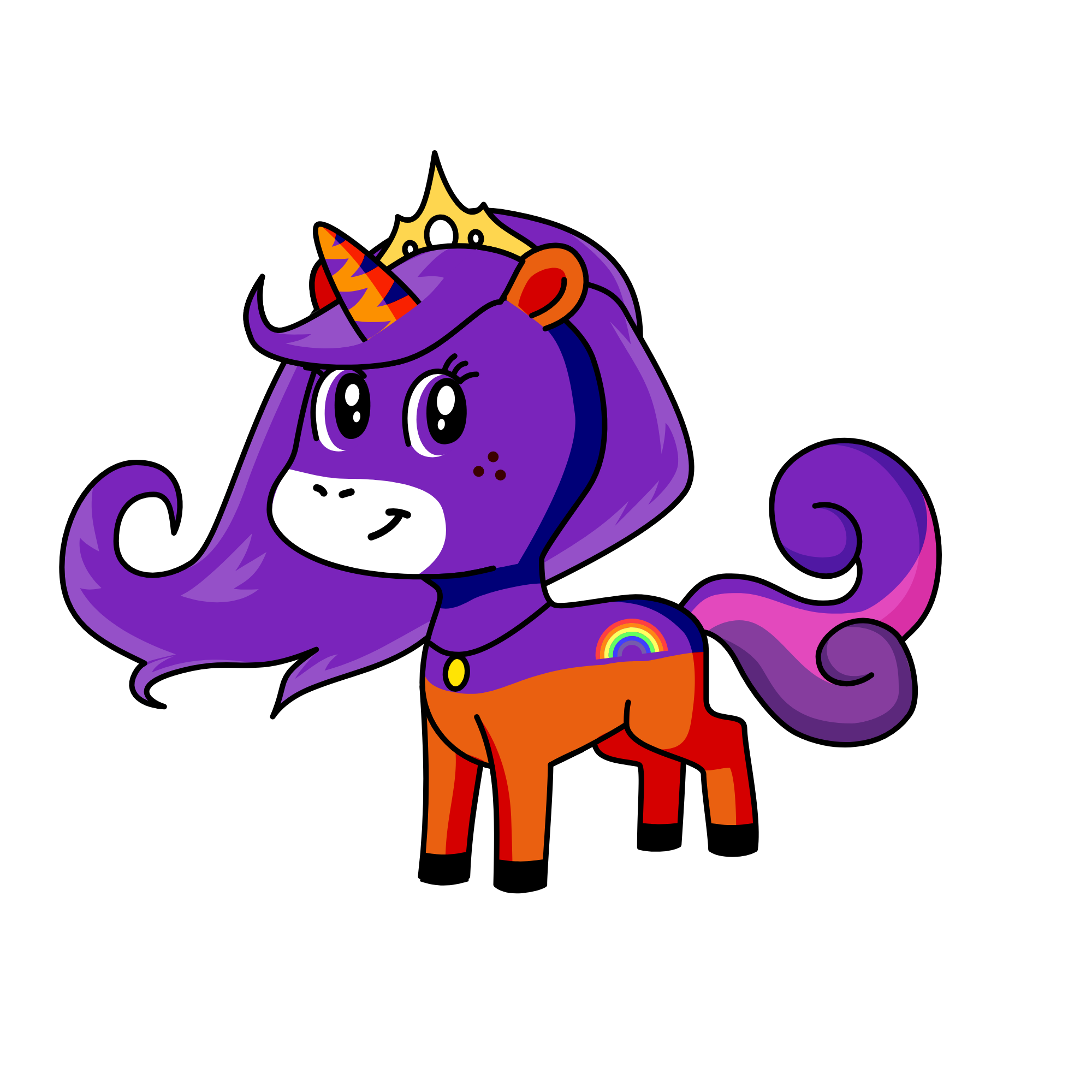 Victoria, the unicorn