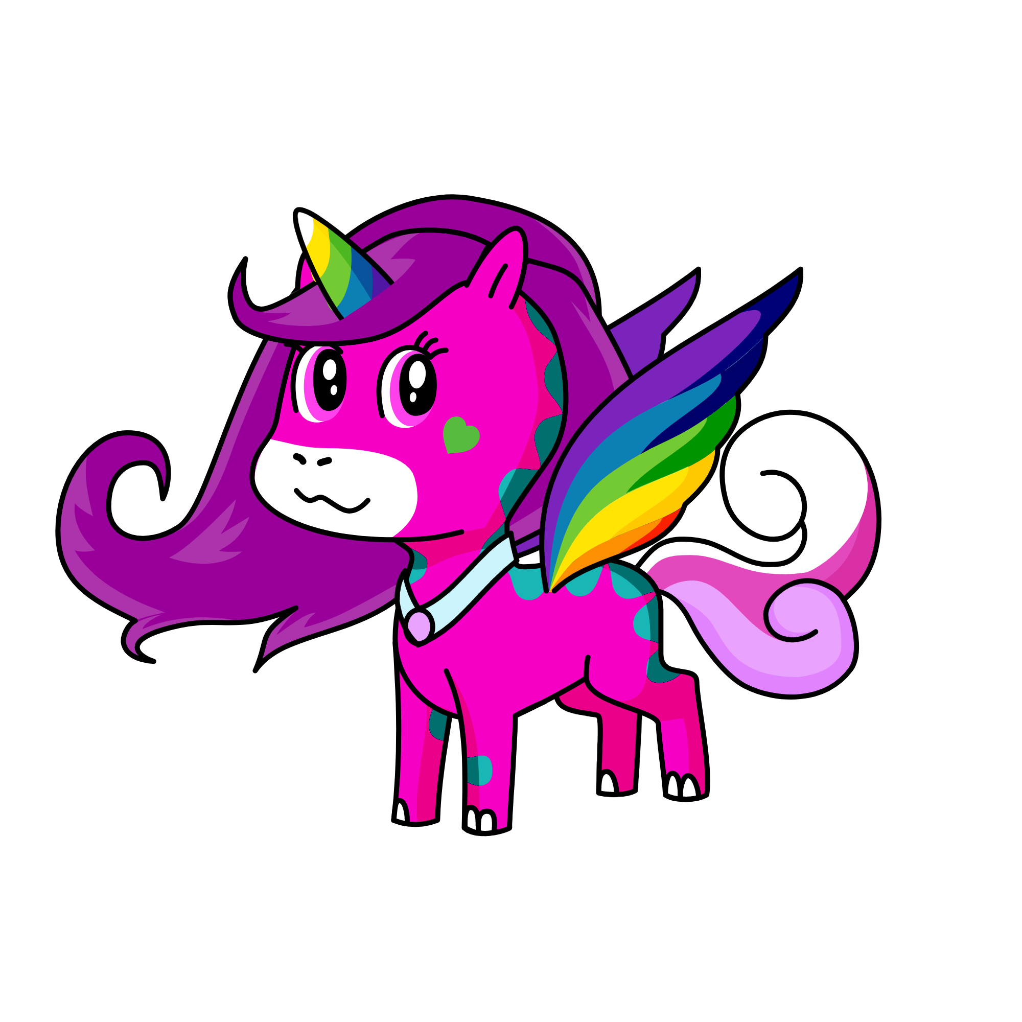 sahara, the unicorn