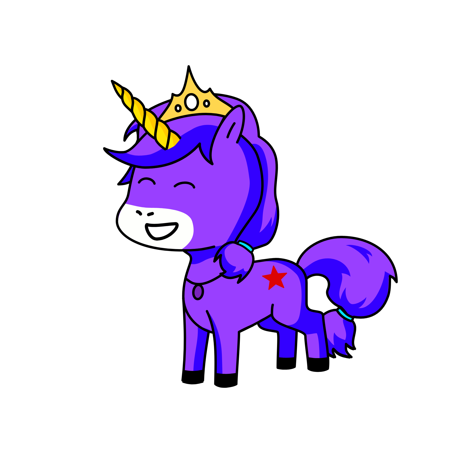 Jasmine, the unicorn