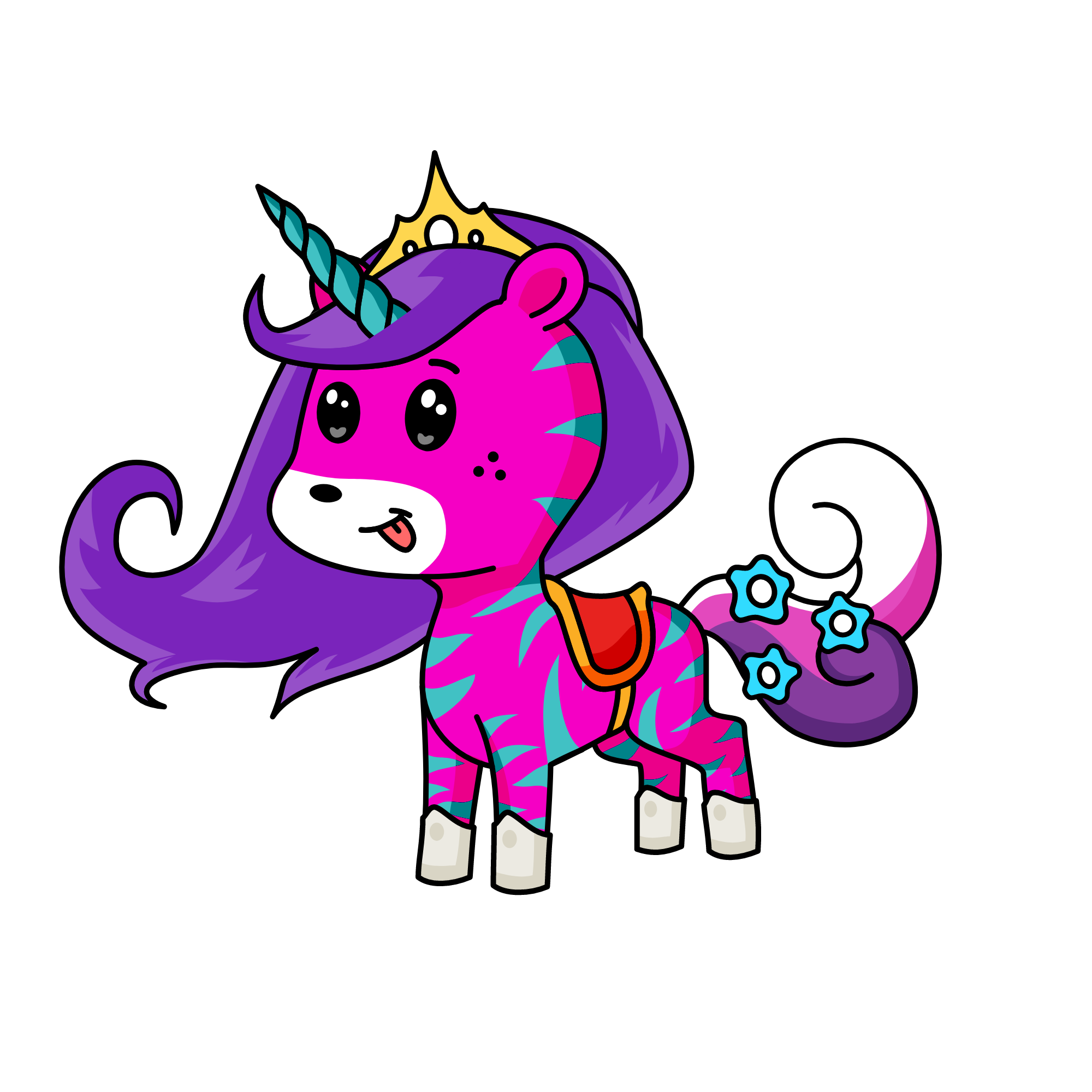dulce caramelo, the unicorn