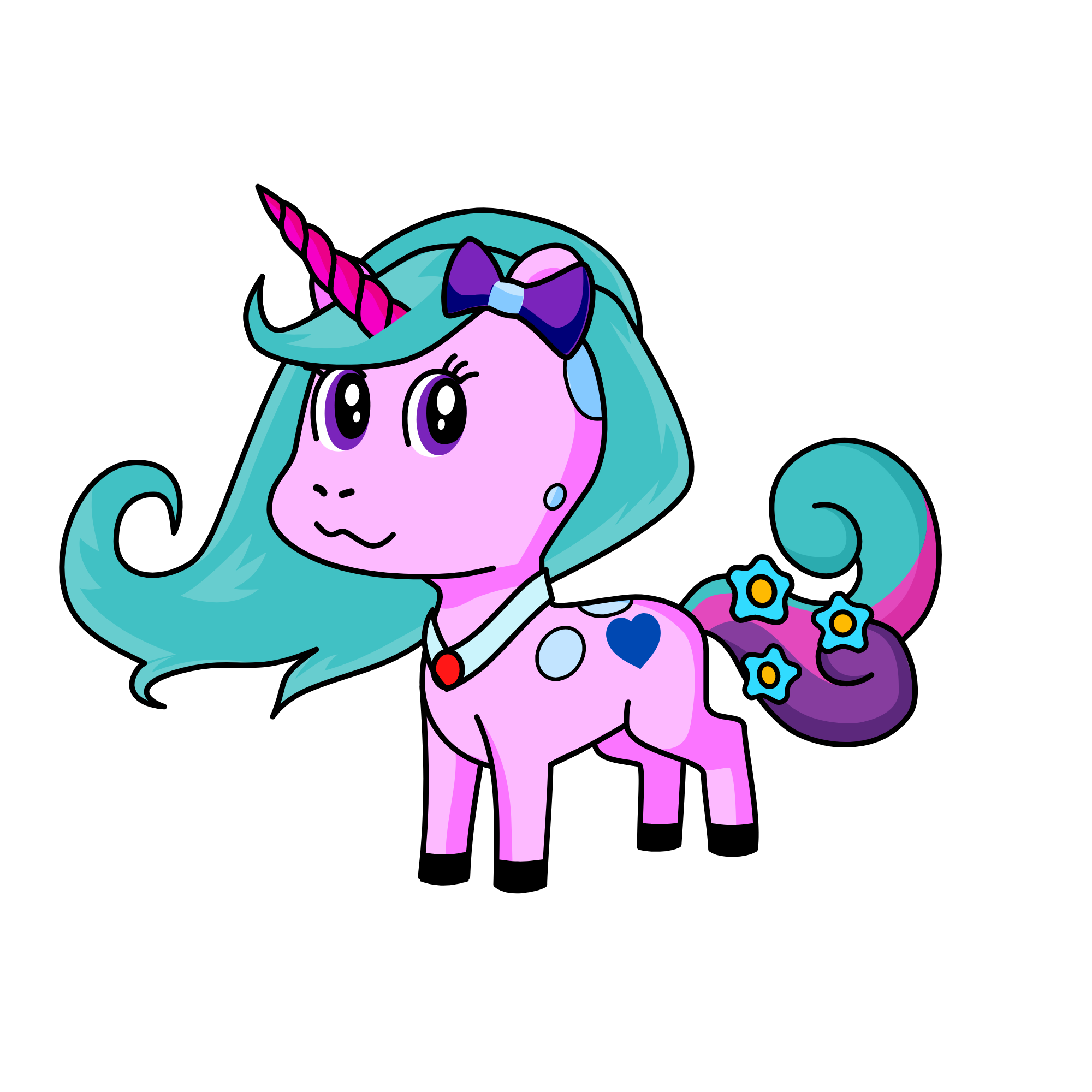 Penny, the unicorn