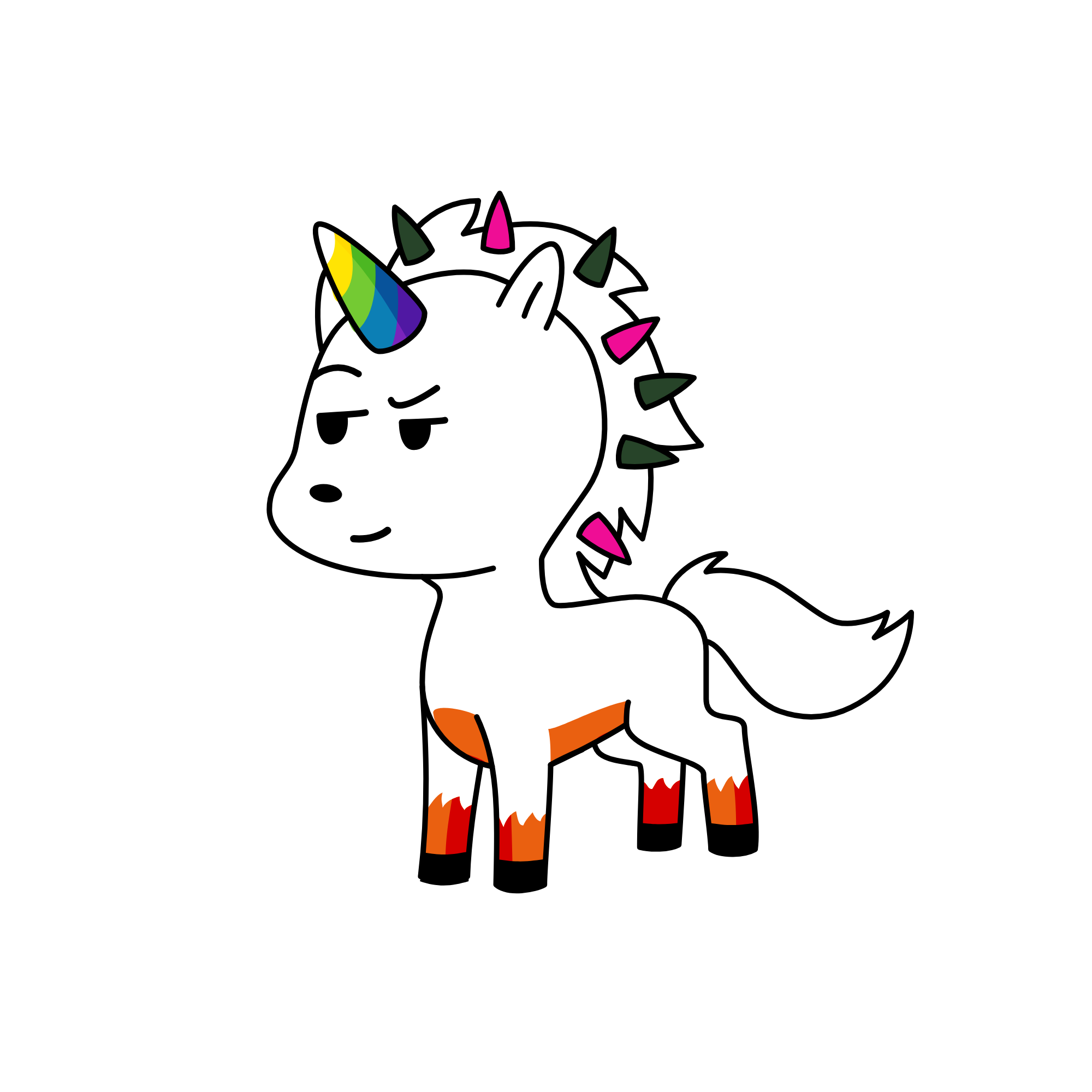 Mi Frst Uncorn, the unicorn