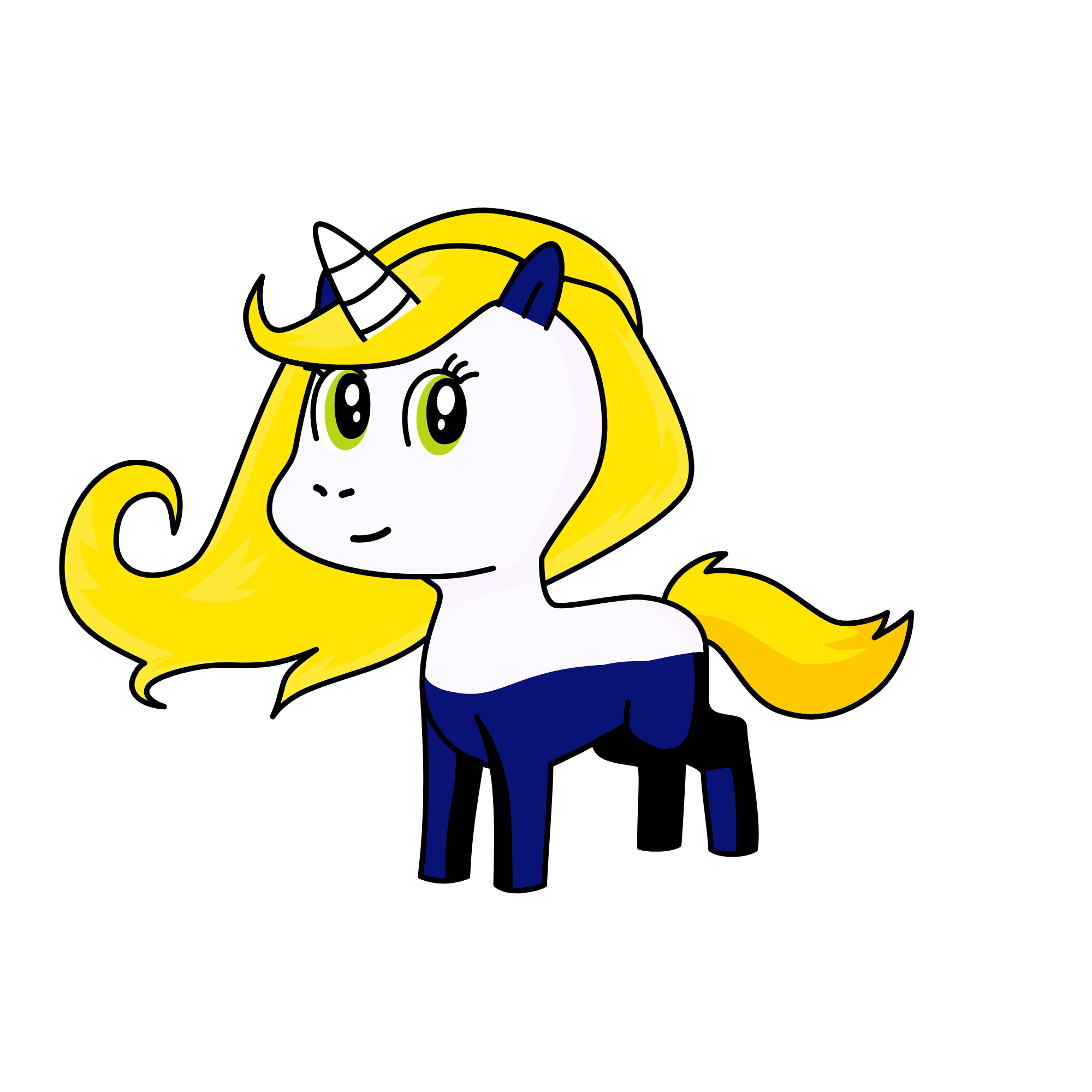 Olive Lannon, the unicorn