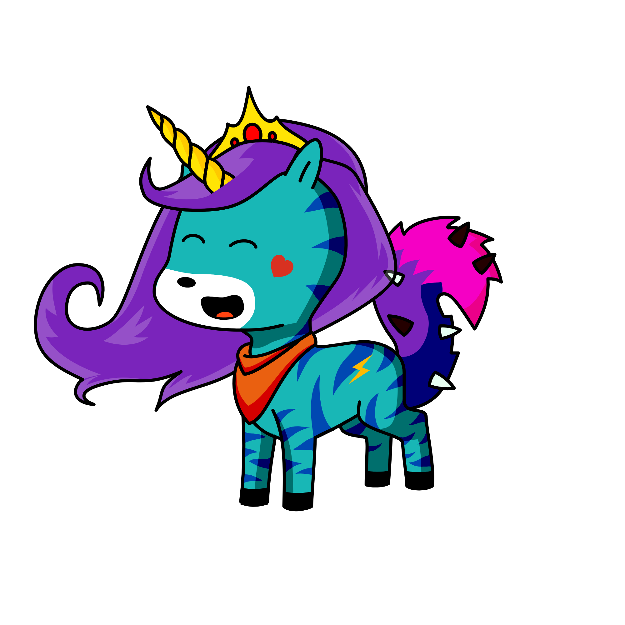 lunami, the unicorn