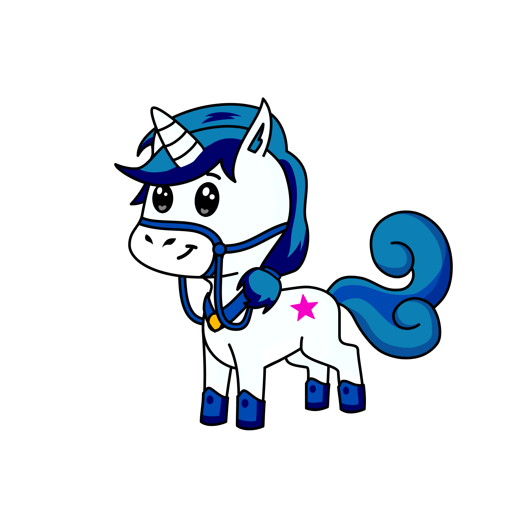 Shaining Harmor PZ, the unicorn